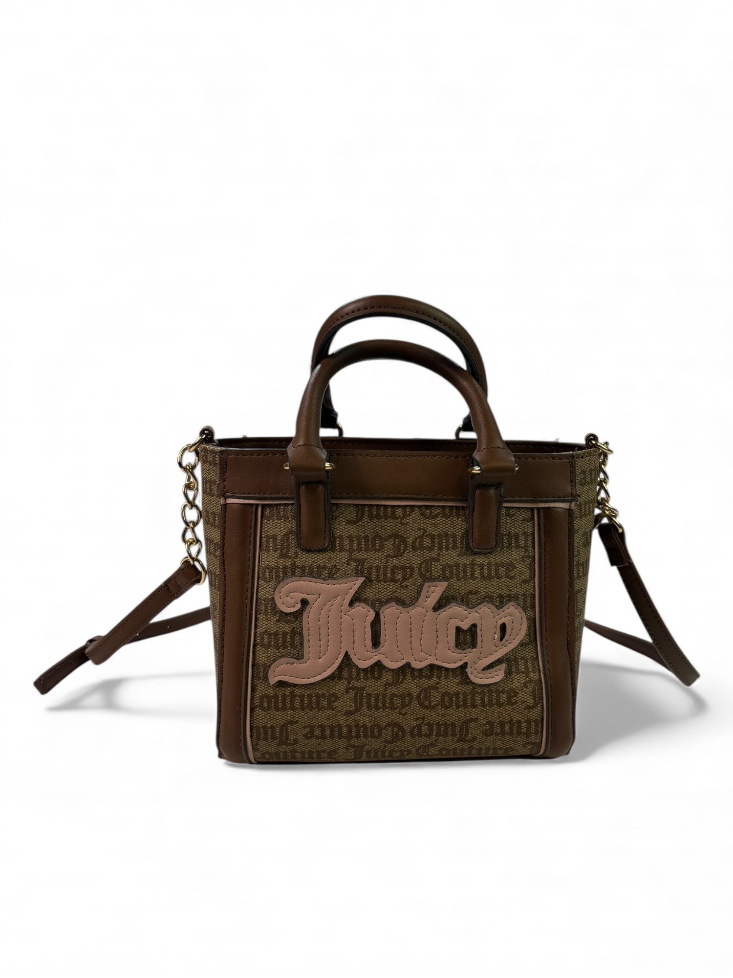 Juicy Couture Brown Faux Leather Handbag