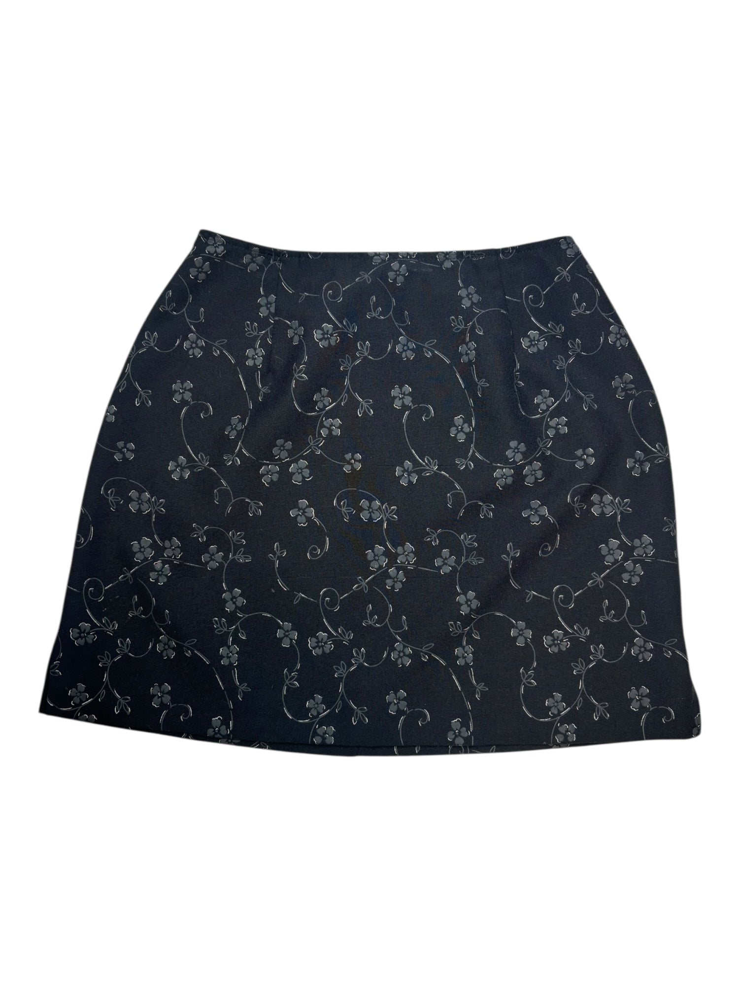 (S) Vintage Garage Mini Floral Skirt