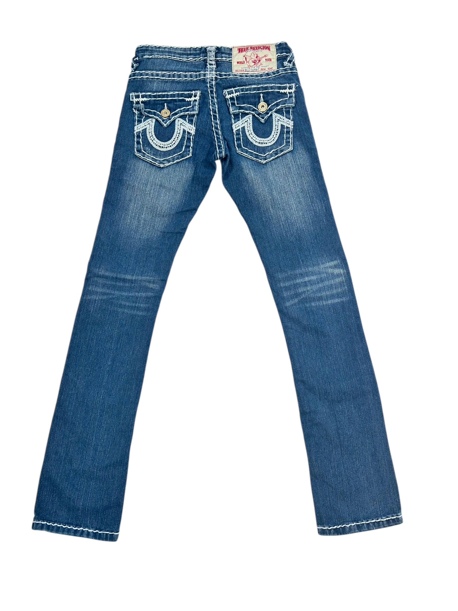 (26) True Religion Straight Denim