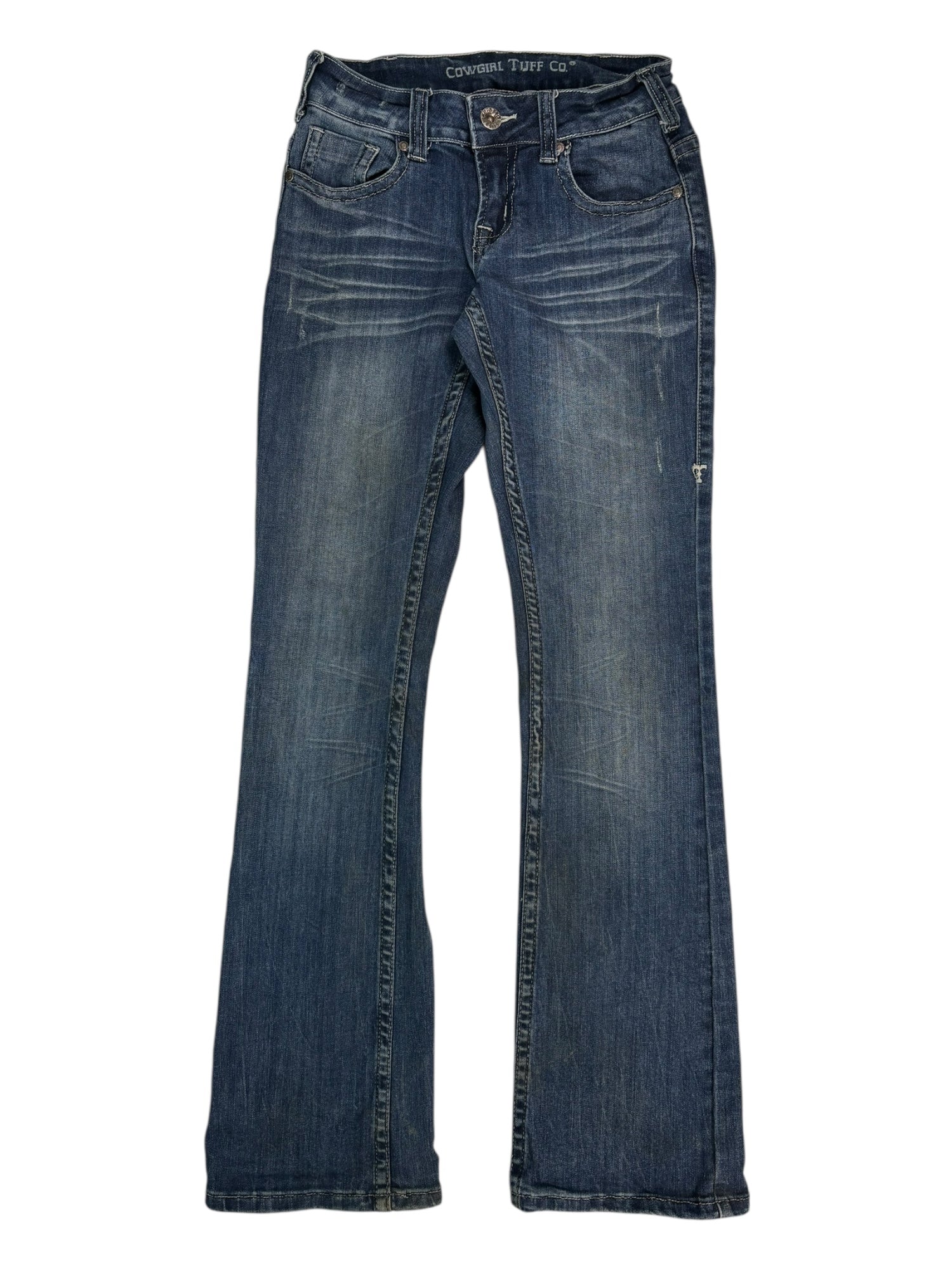 (25) Cowgirl Tuff Co Denim Jeans