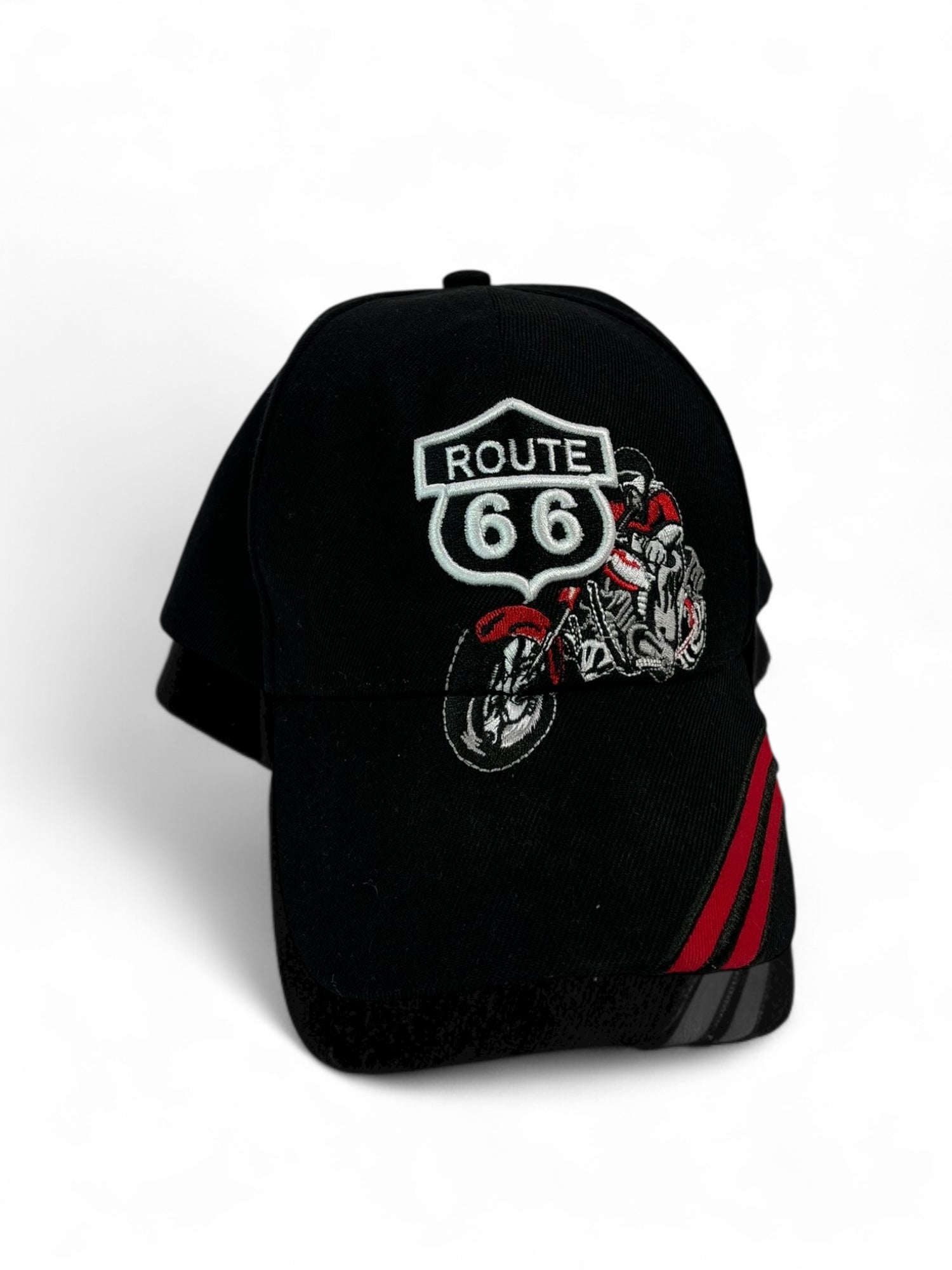 (O/S) Route 66 Embroidered Baseball Hat