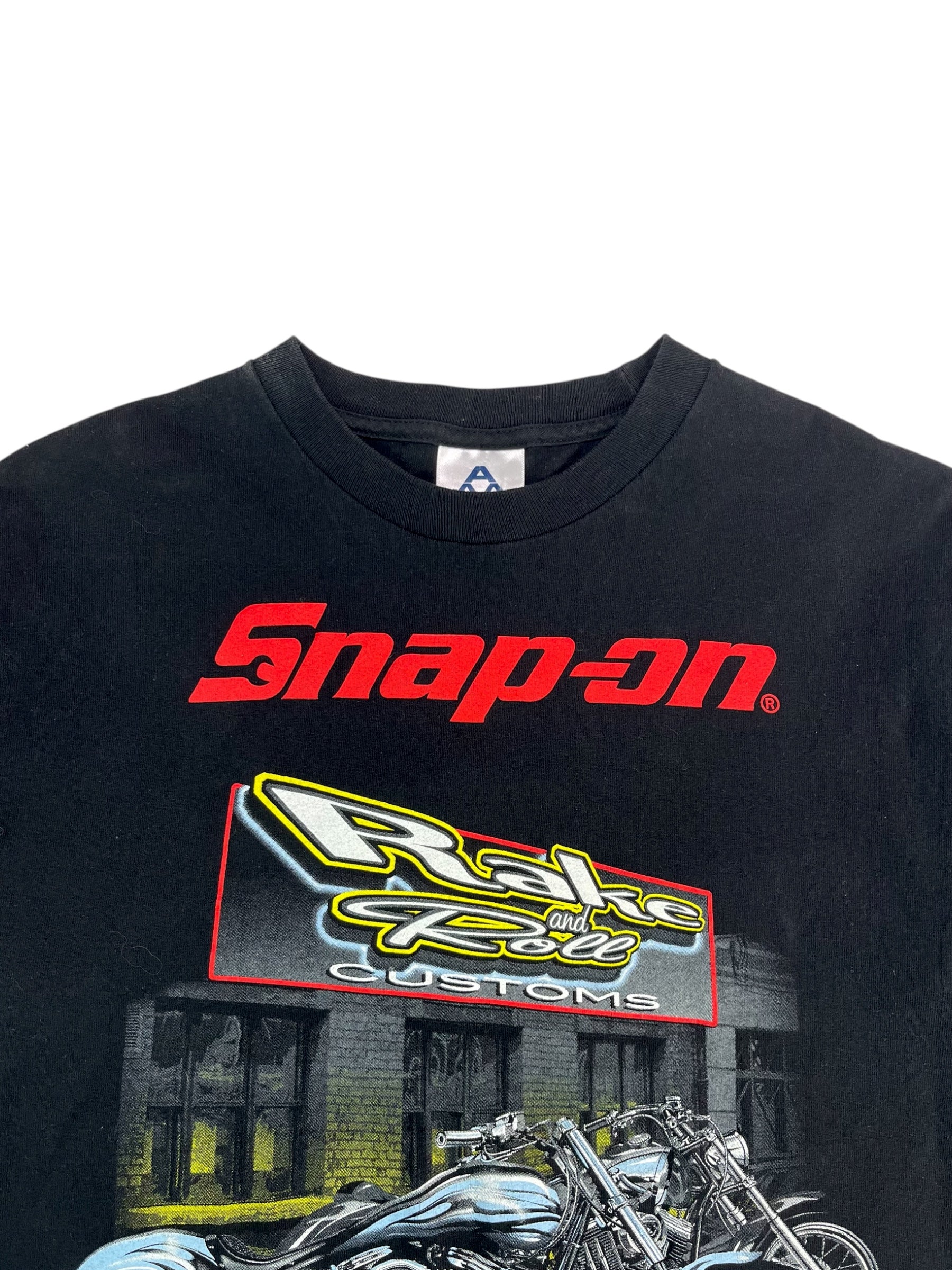 (M) Snap-on Motorcycle Graphic Tee