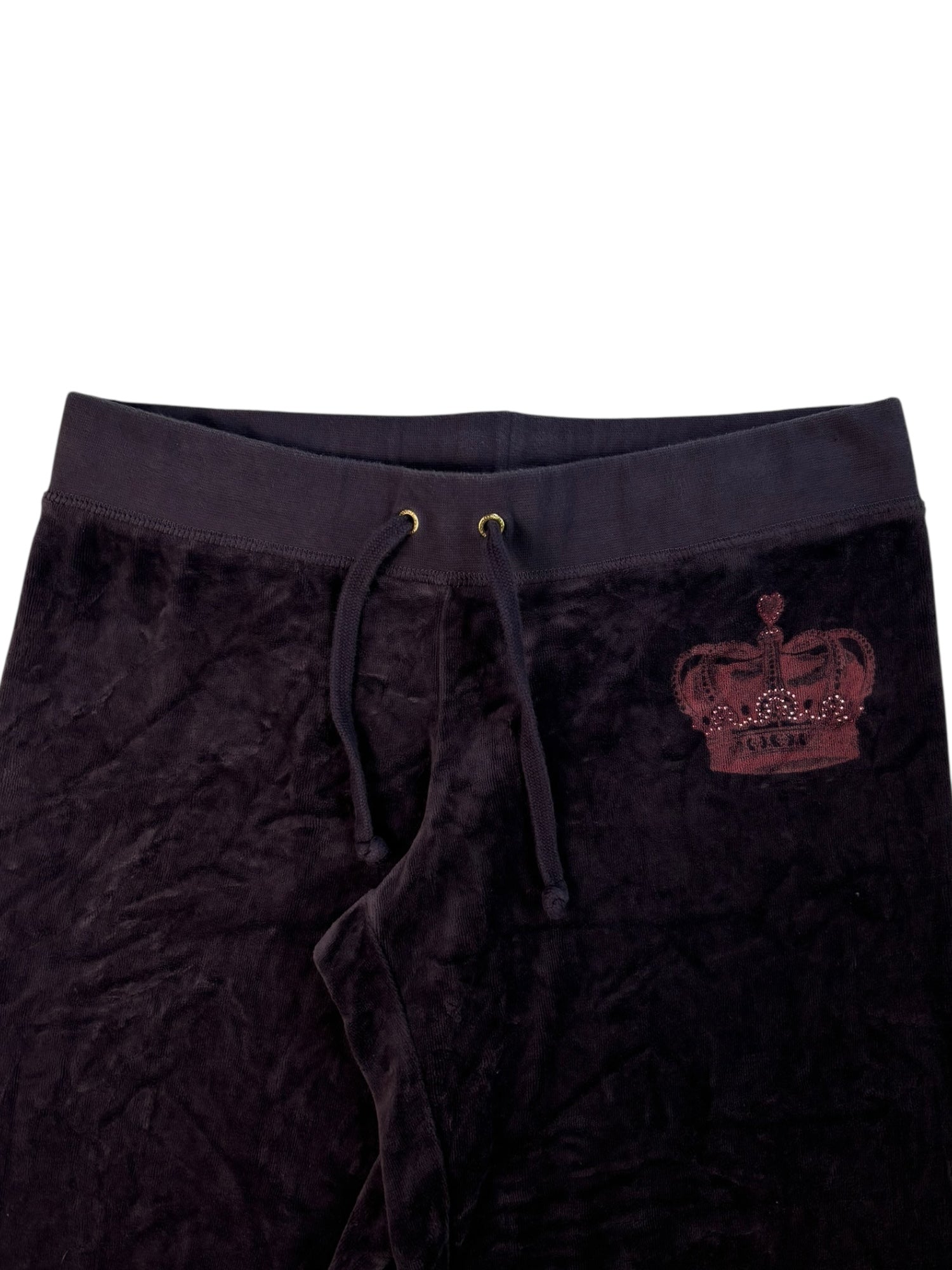(S) Purple Printed Juicy Couture Velour Pants