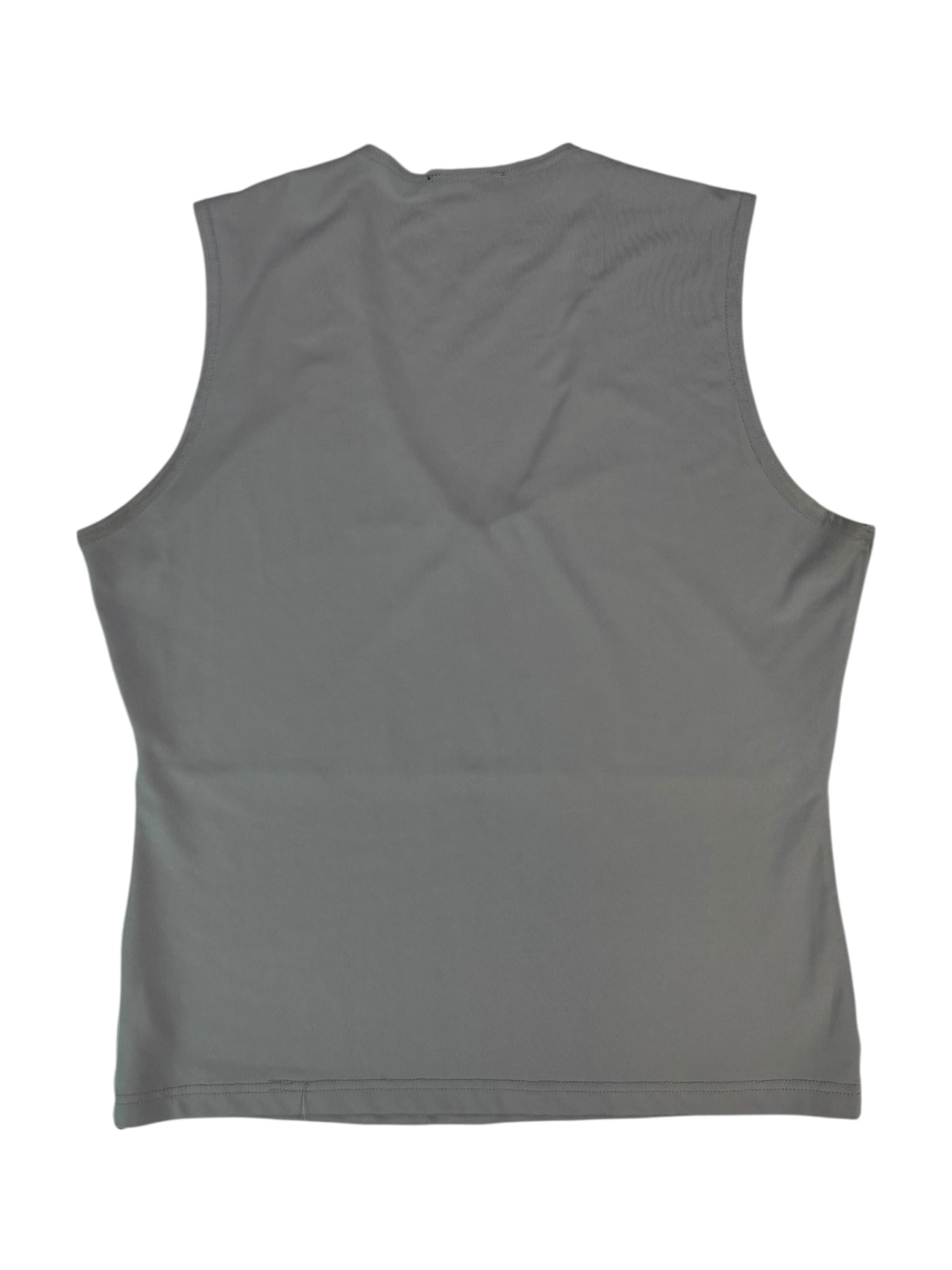 (L) Slate Grey Dynamite V-neck Tank