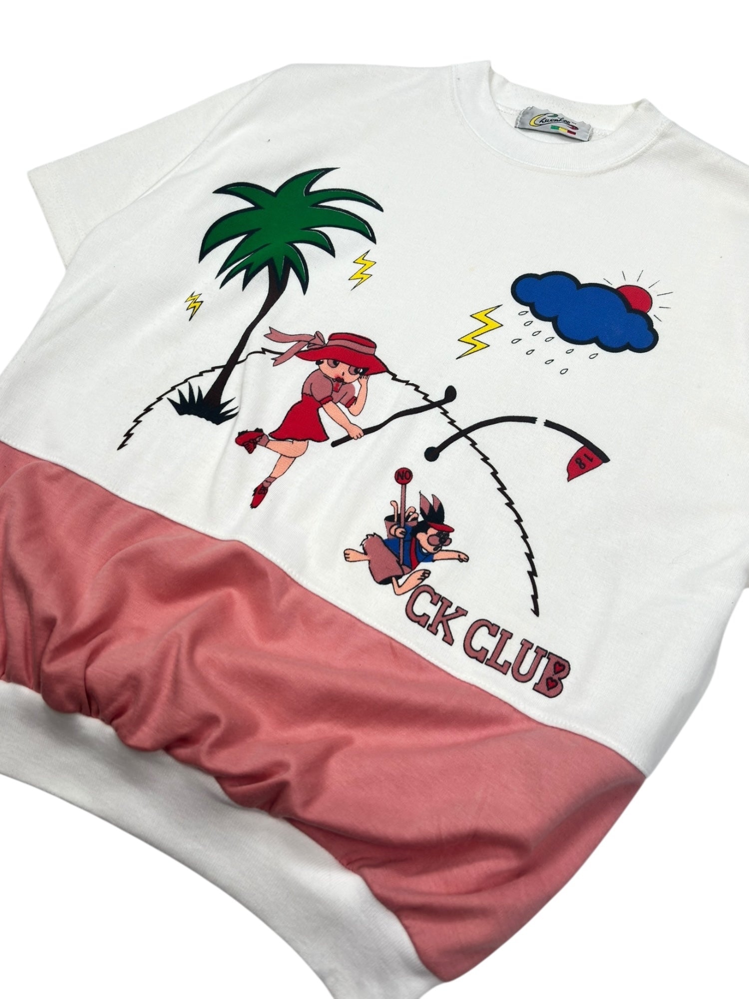 (M) Betty Boop Golf Short Sleeve Crew