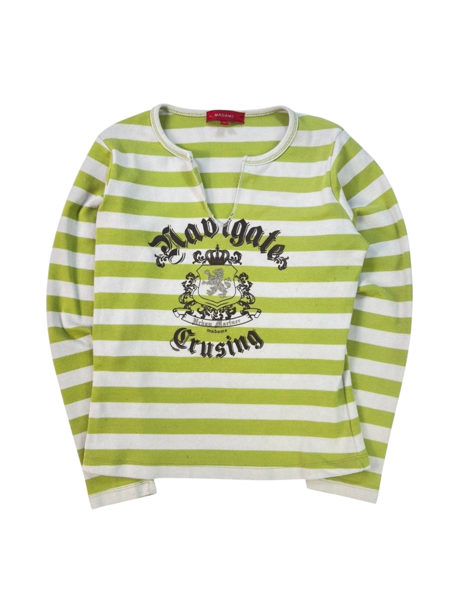 (M) Madame Stripped Longsleeve