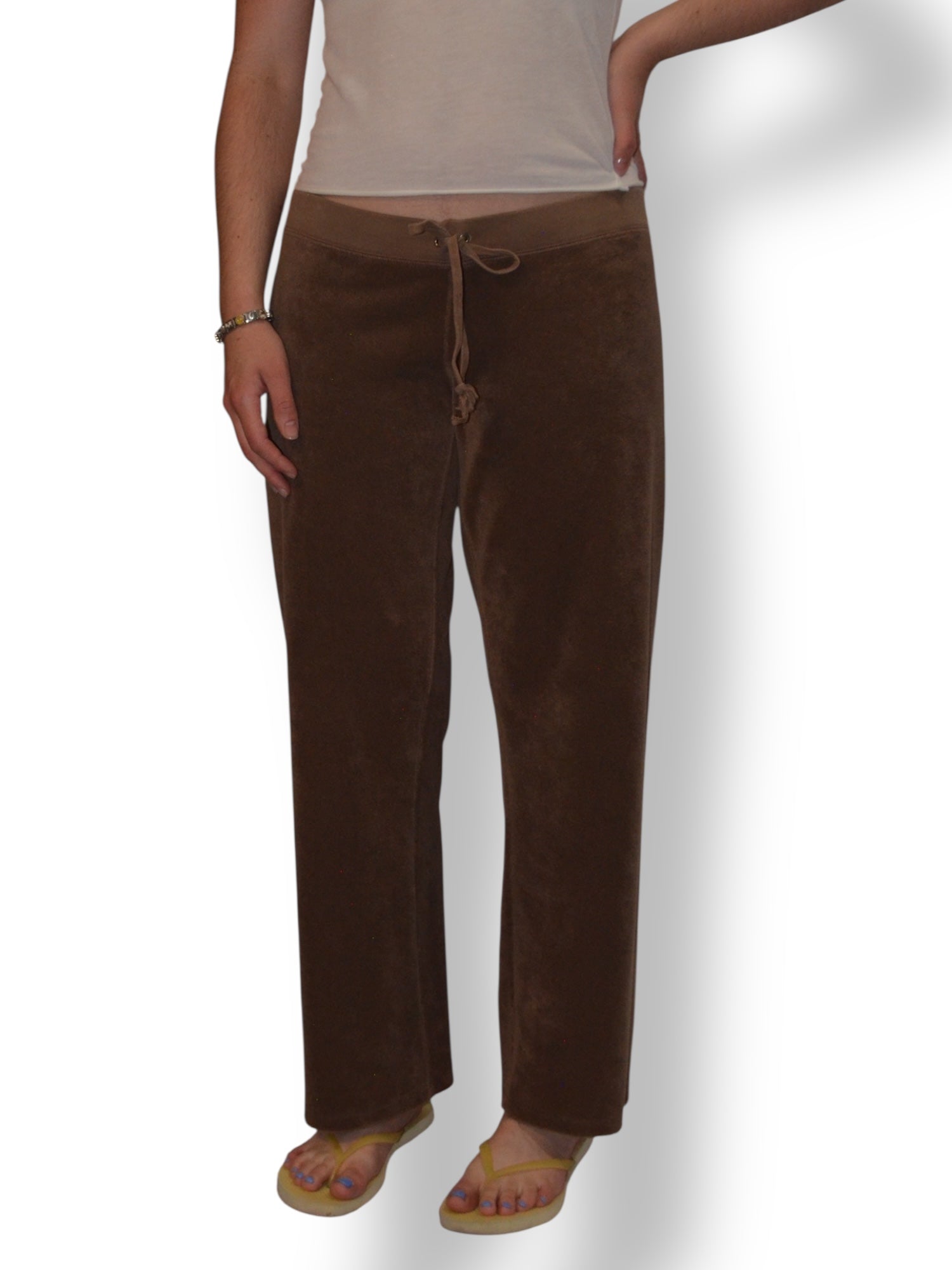 (31) Light Brown Terry Cloth Juicy Couture Pants
