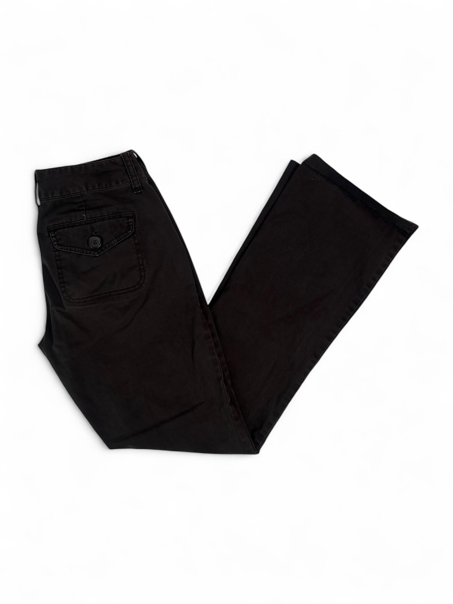 (28) Brown Jacob Low-rise Trousers