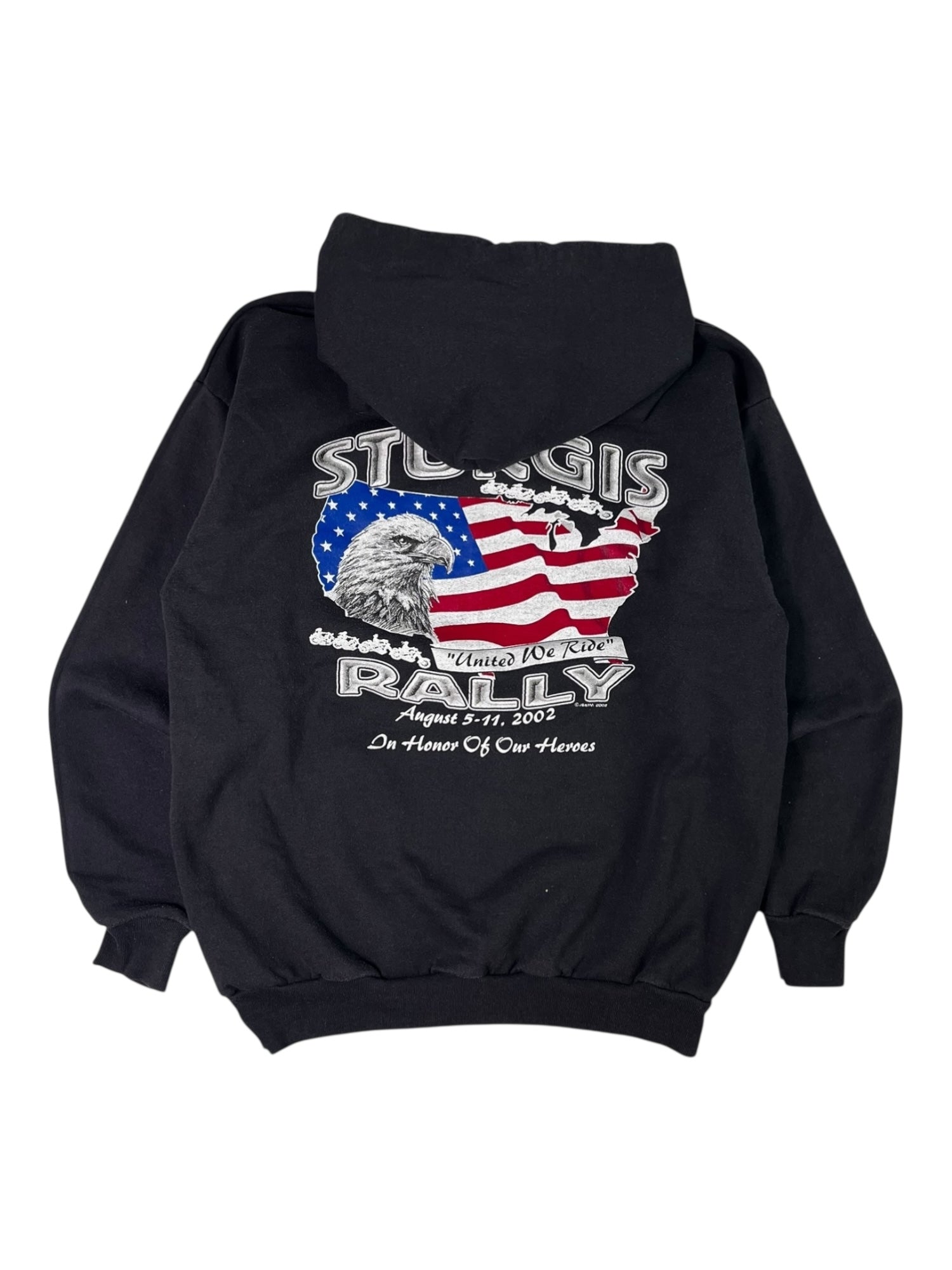 (M) 2002 Sturgis Black Hills Rally Hoodie