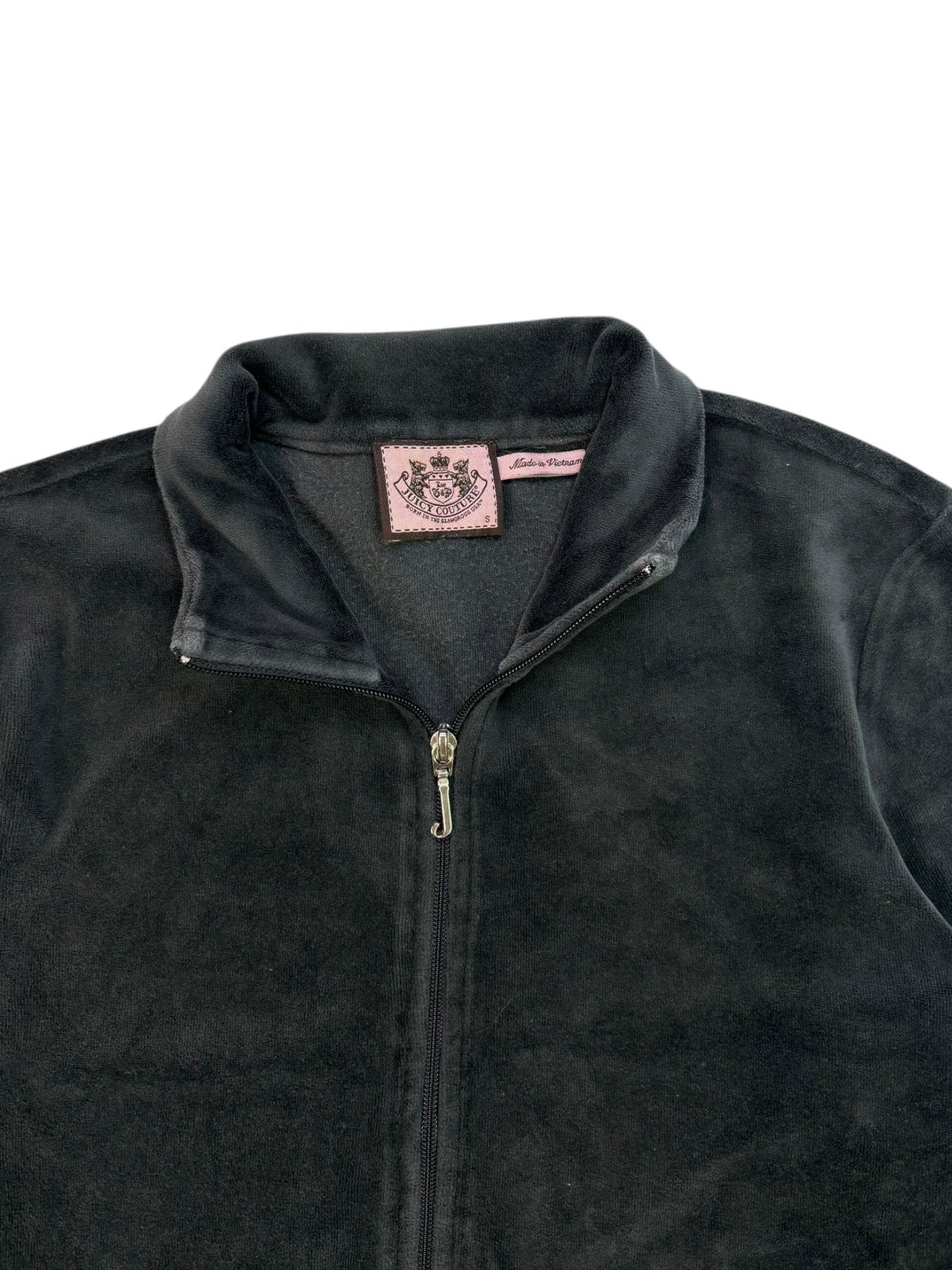 (S) Grey Juicy Couture Velour Zip-up