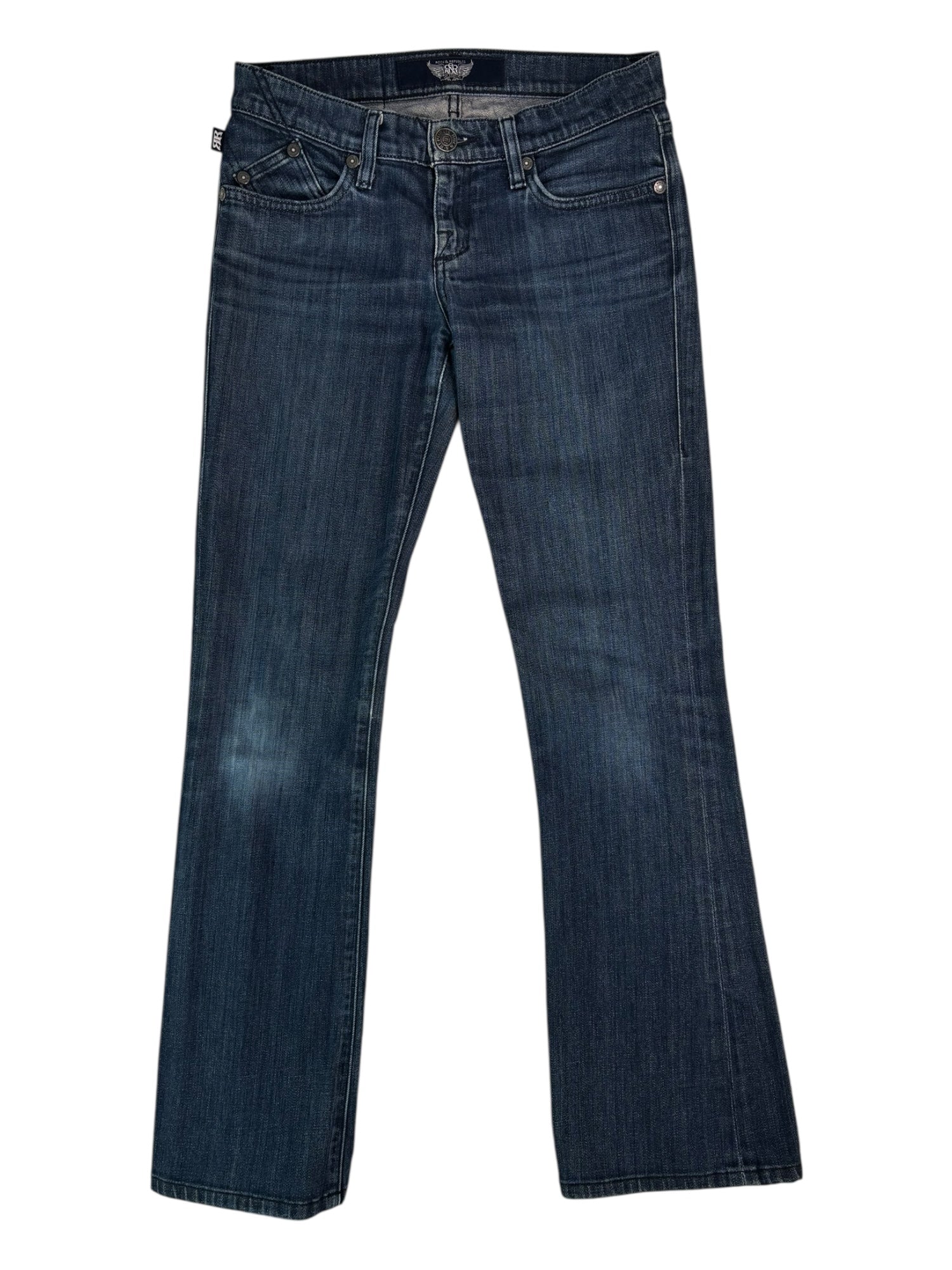 (28) Rock Revival Embellished Bootcut Jeans