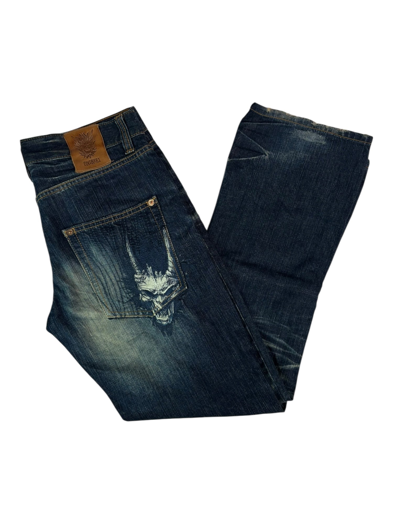 (31) Onirrri Denim with Embroidered Pockets