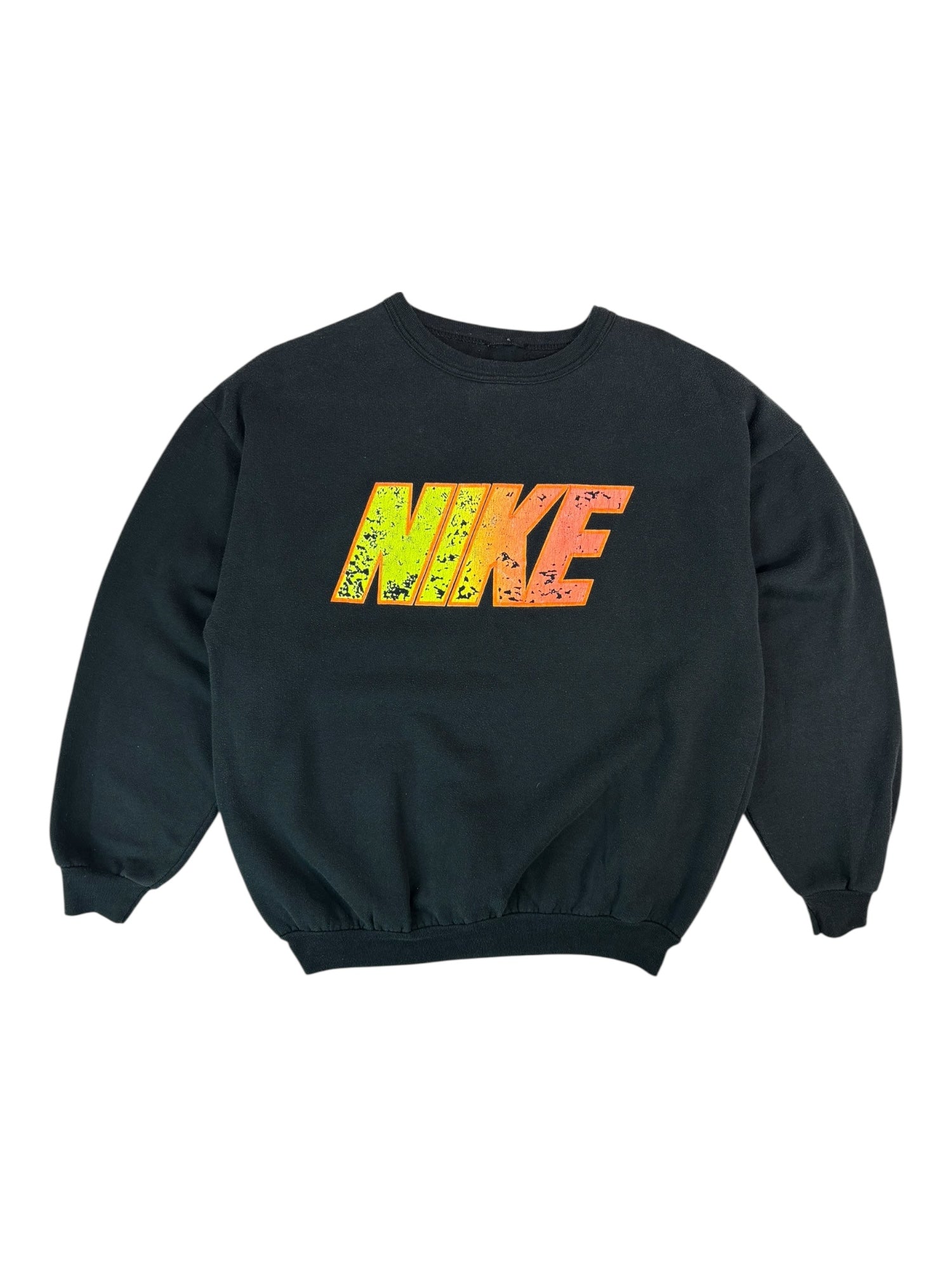 (M) Black NIKE Crewneck