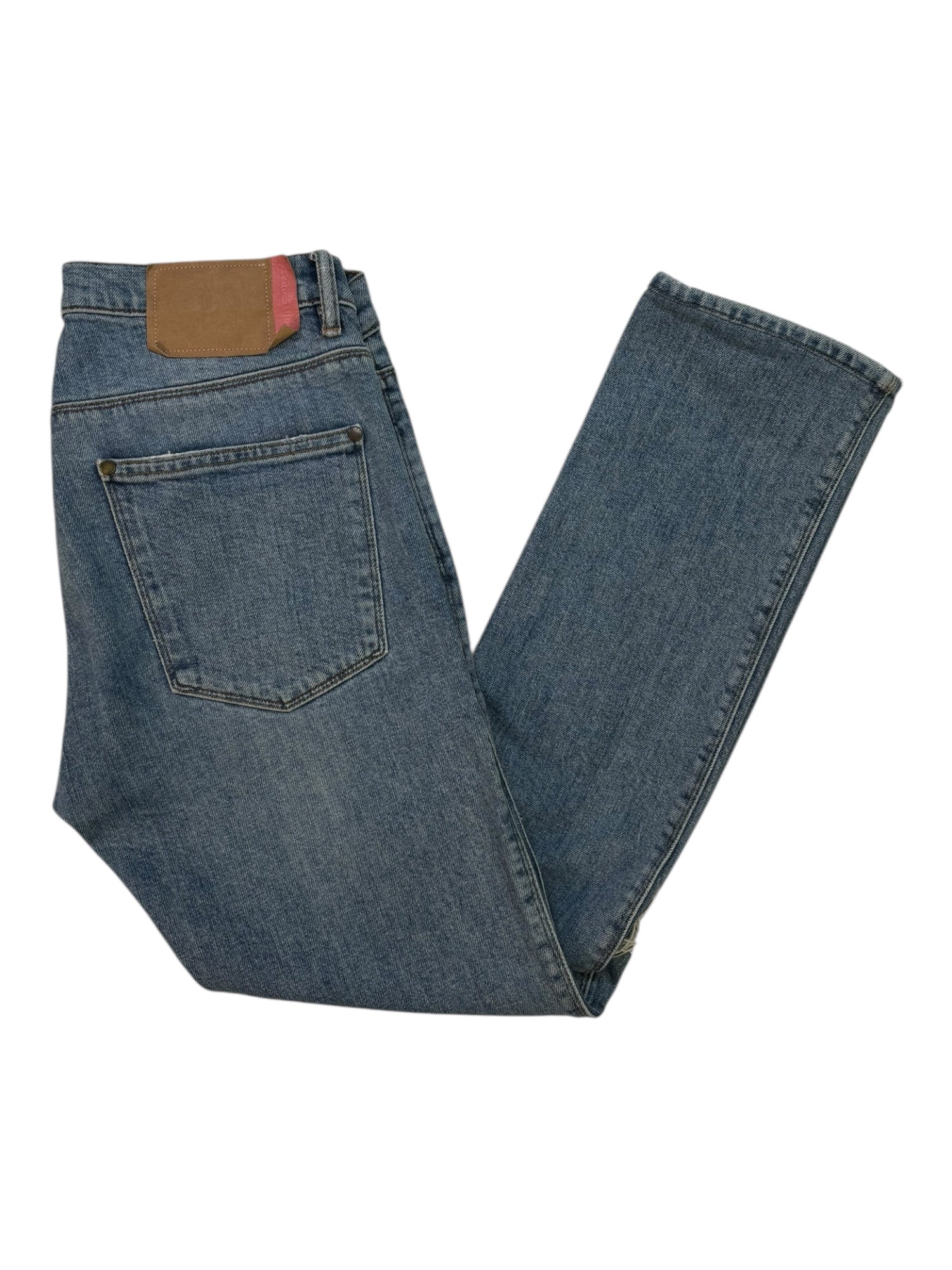 (30) Acne Studio Distressed Straight Leg