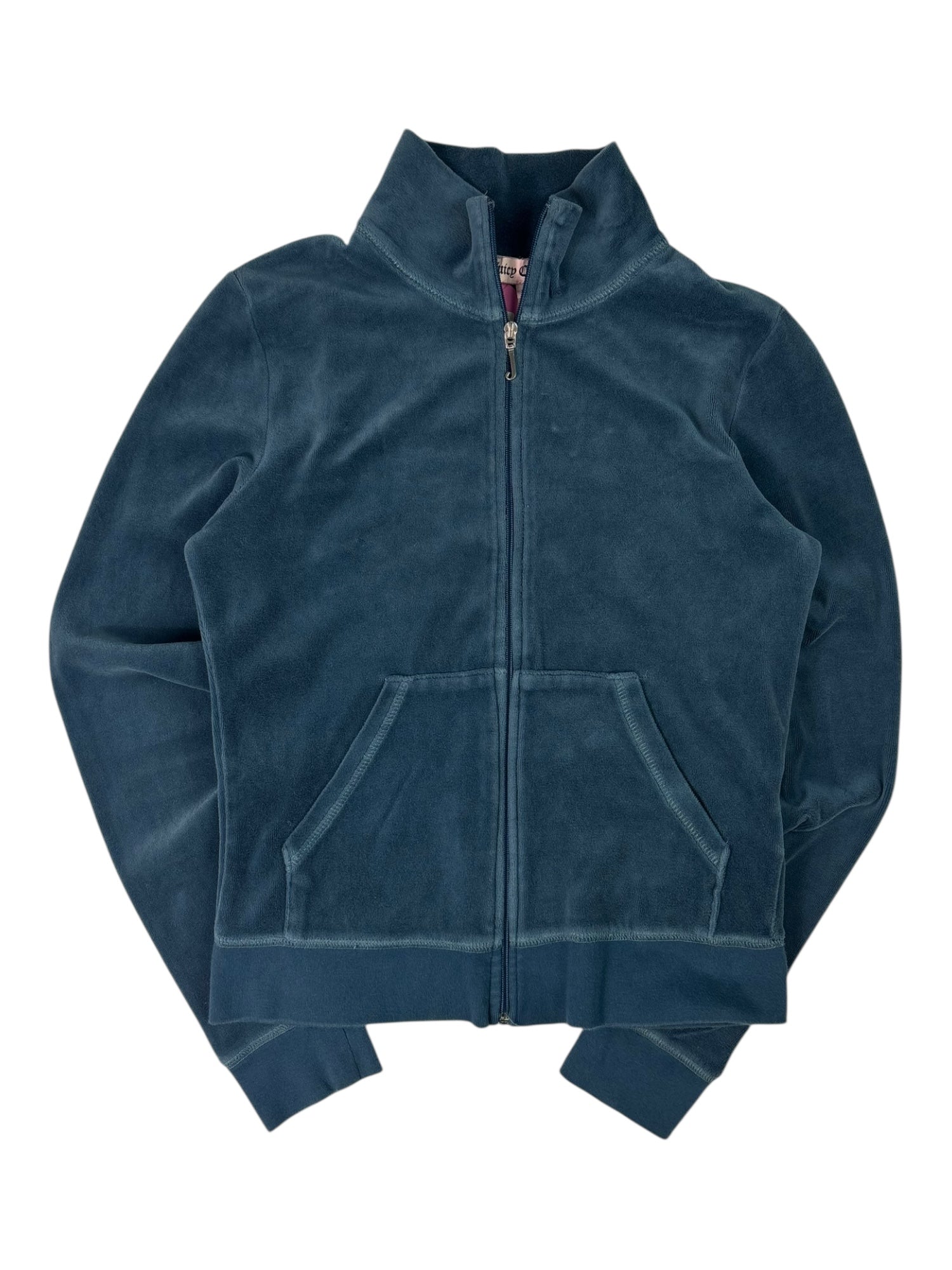 (S) Blue Printed Juicy Couture Zip Up