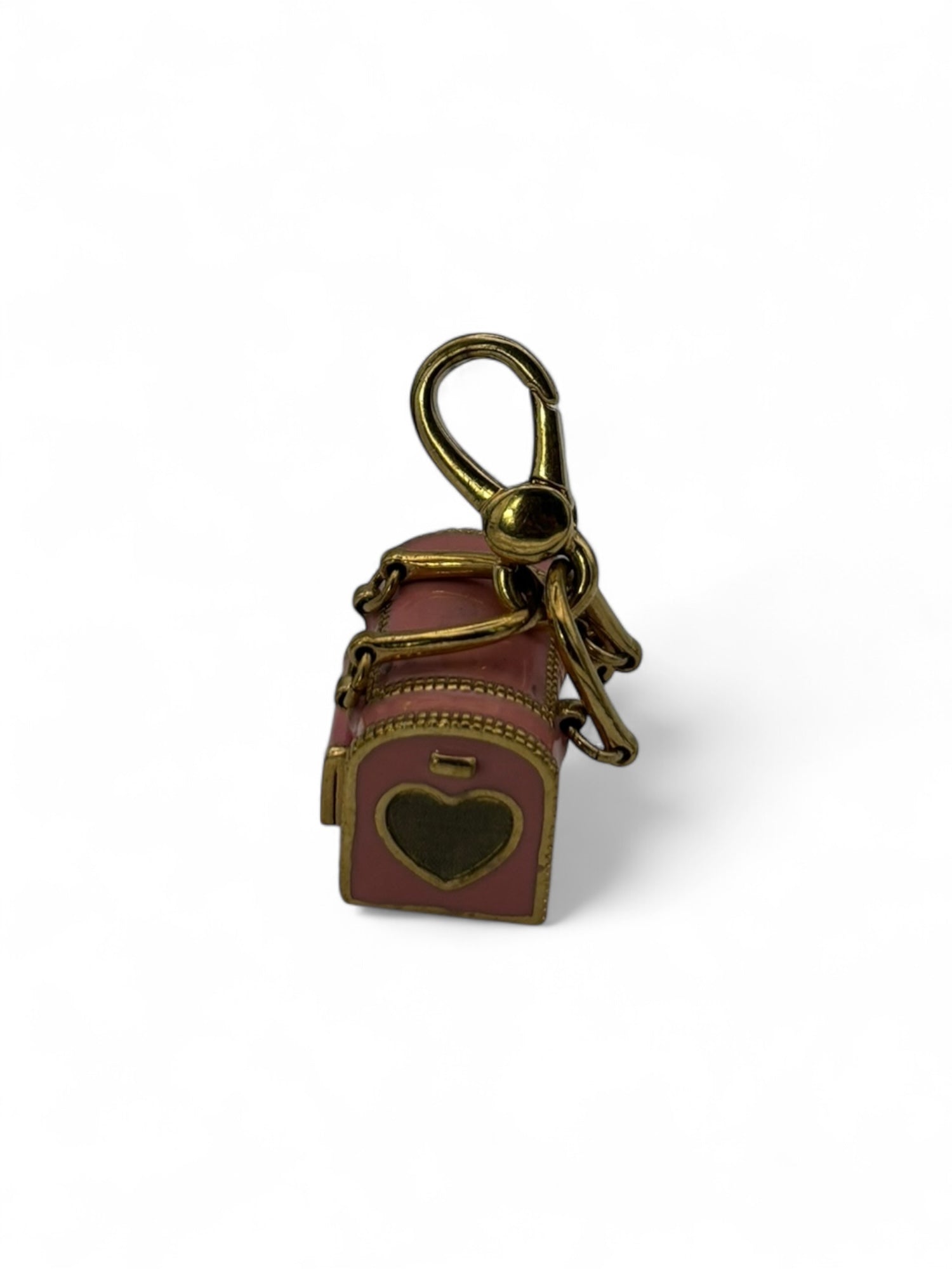 (O/S) Juicy Couture Open Dog Carrier Bag Charm Bracelet Jewelry Retired