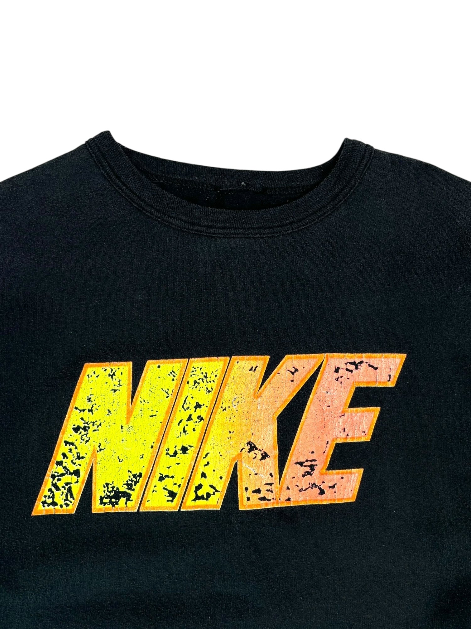 (M) Black NIKE Crewneck