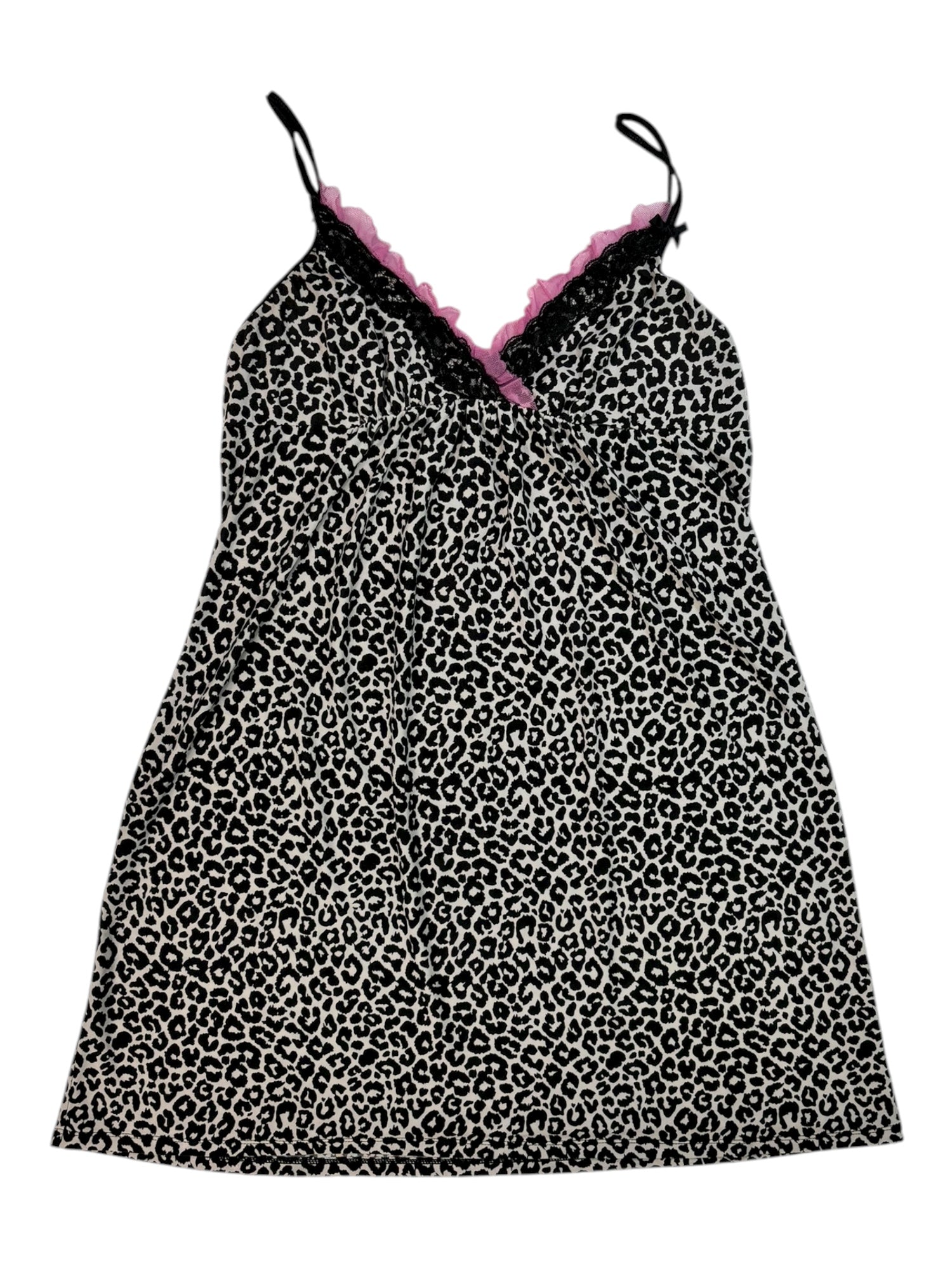 (S) Jessica Zebra Print Slip Dress
