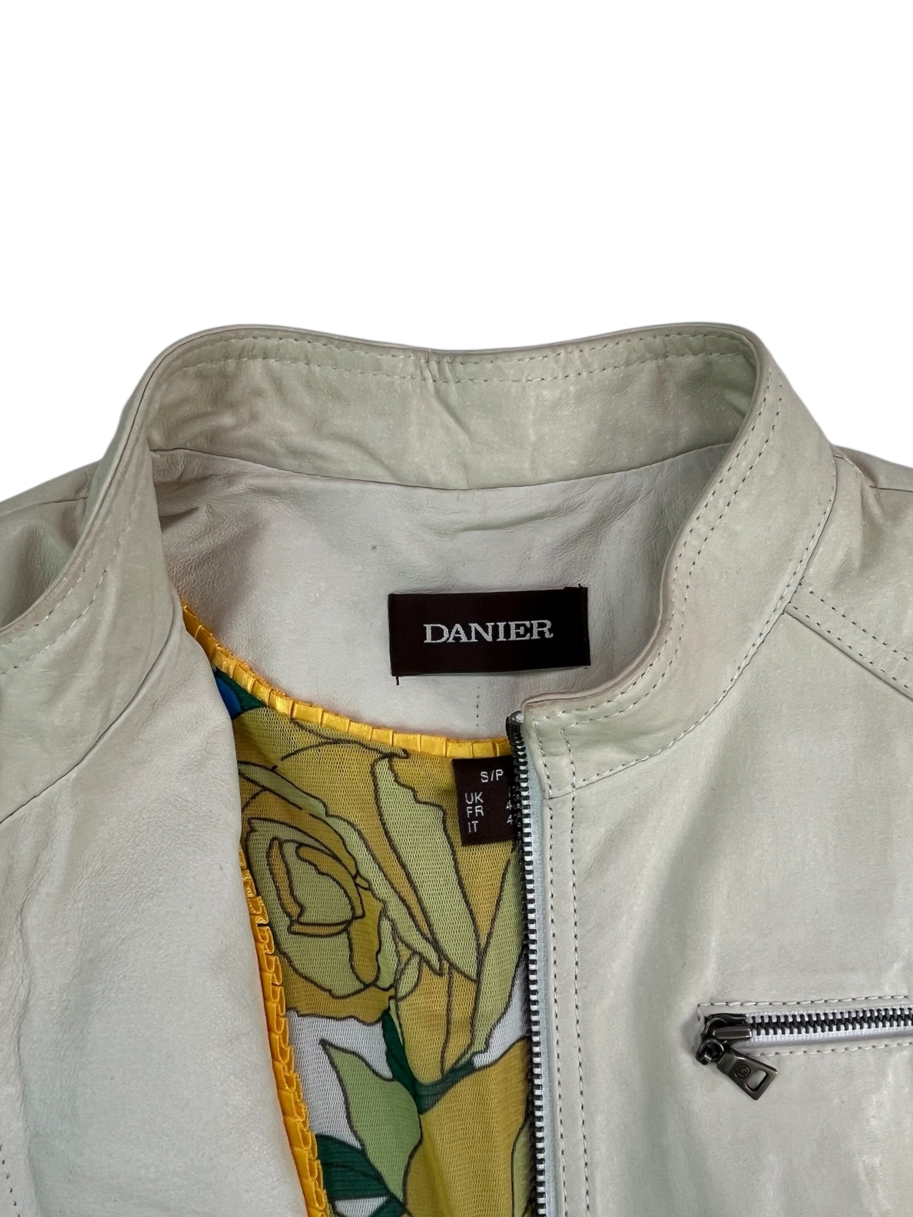(S) Danier Leather Motorcycle Jacket