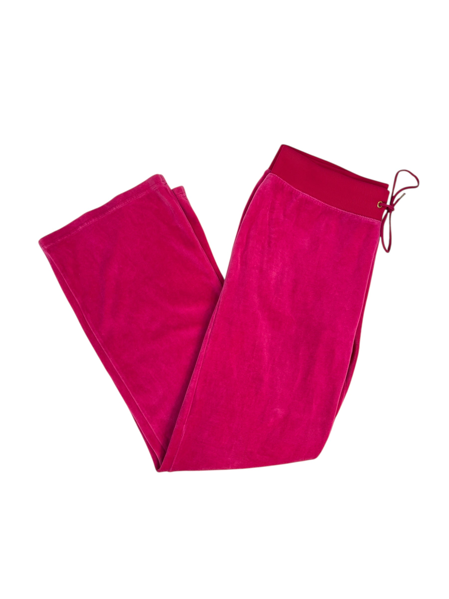 (M) Juicy Couture Hot Pink Velour Sweatpants