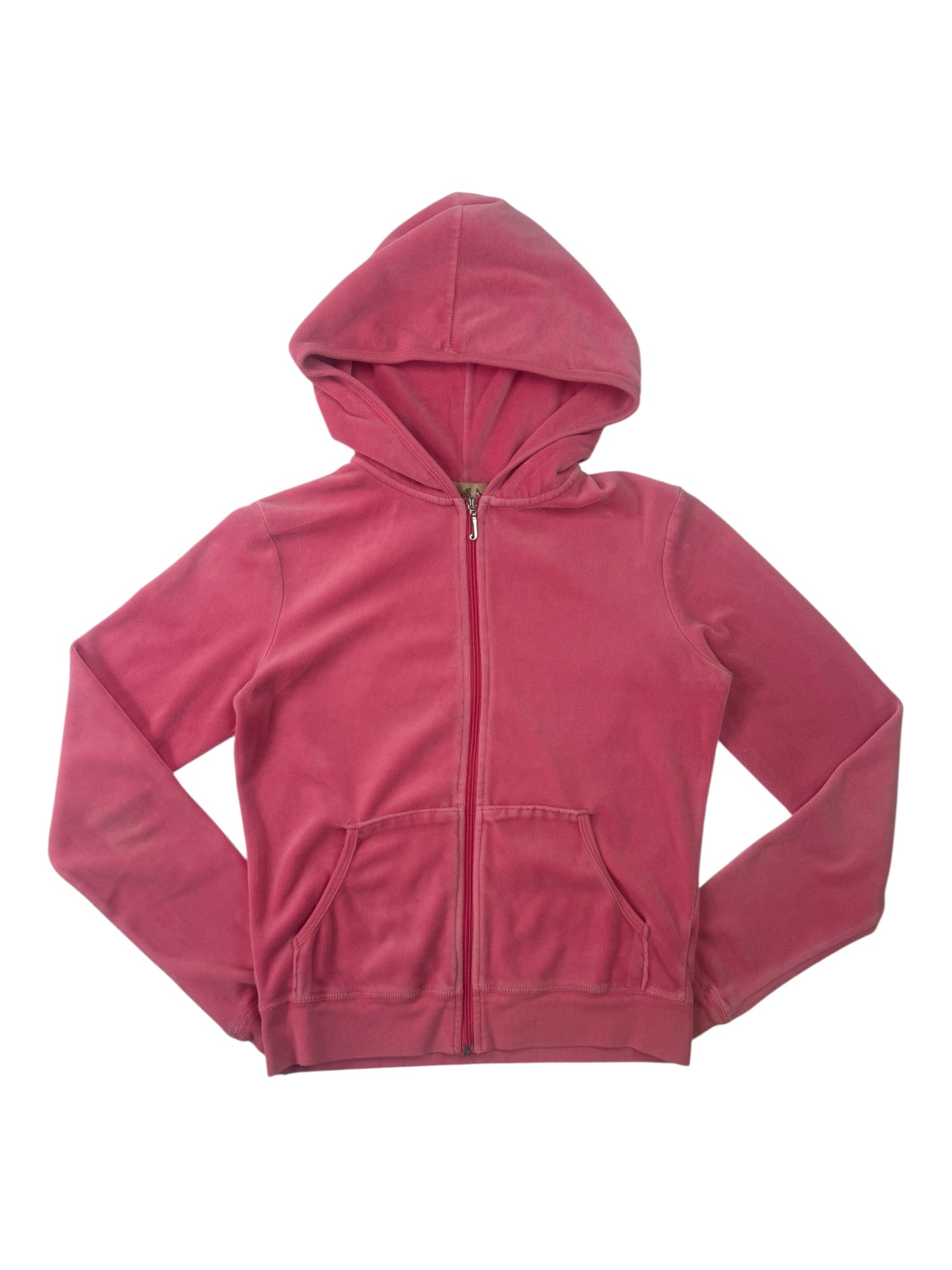 (M) Peachy Pink Velour Juicy Couture Top