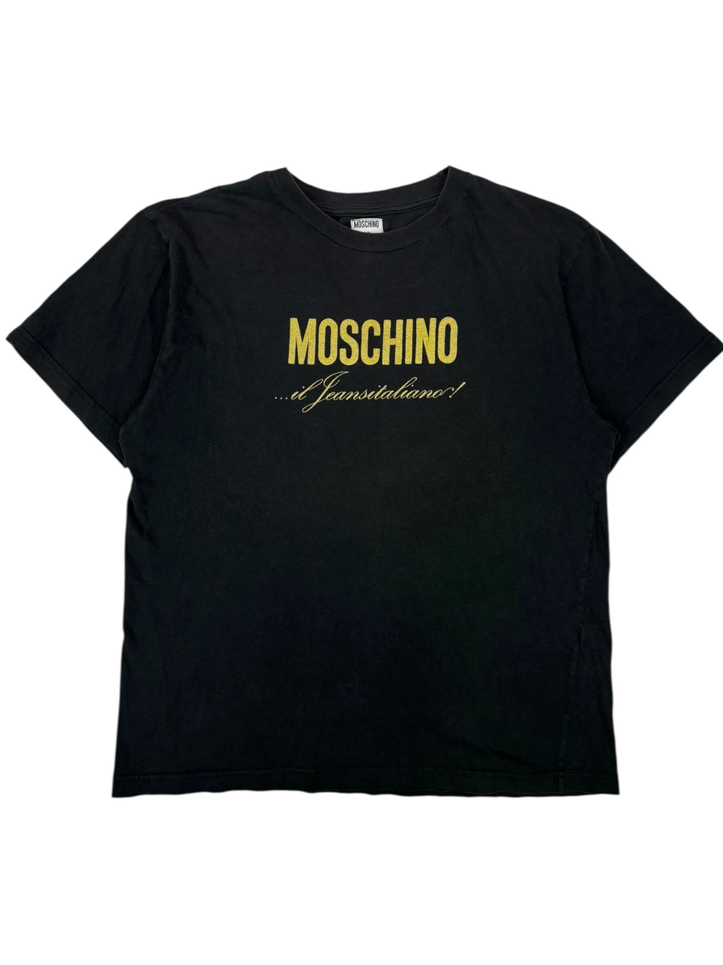 (M) MOSCHINO Glitter Graphic Tee