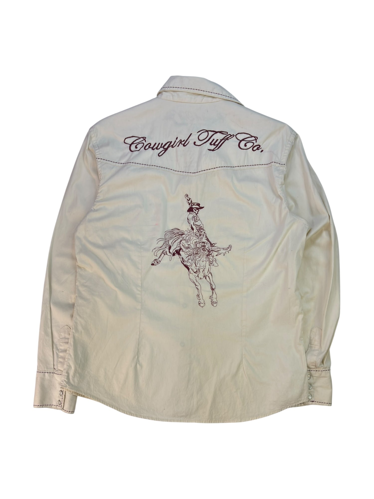 (L) Cowgirl Tuff Co. Button-up