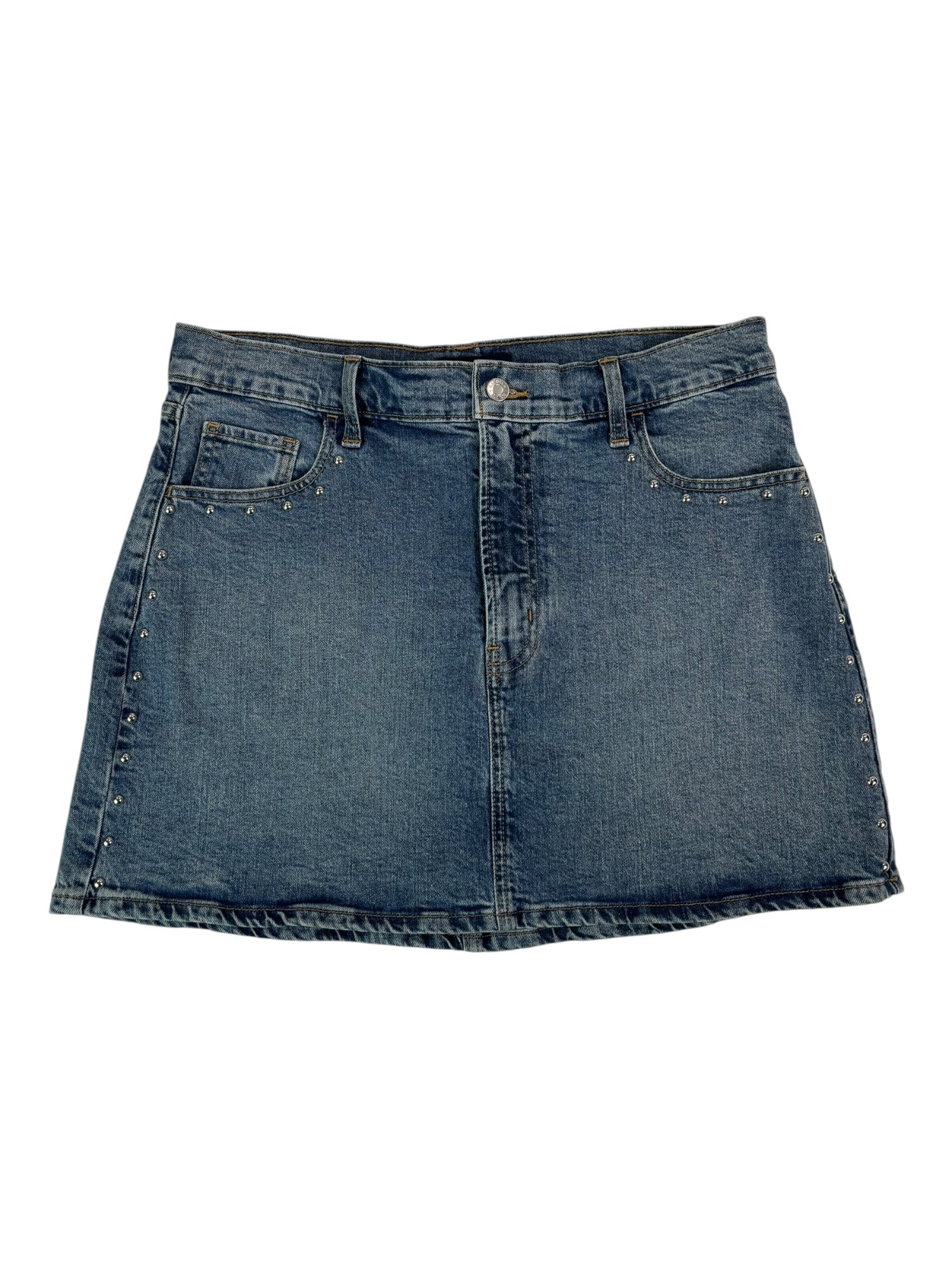 (31) GAP Denim Skirt with Silver Studs