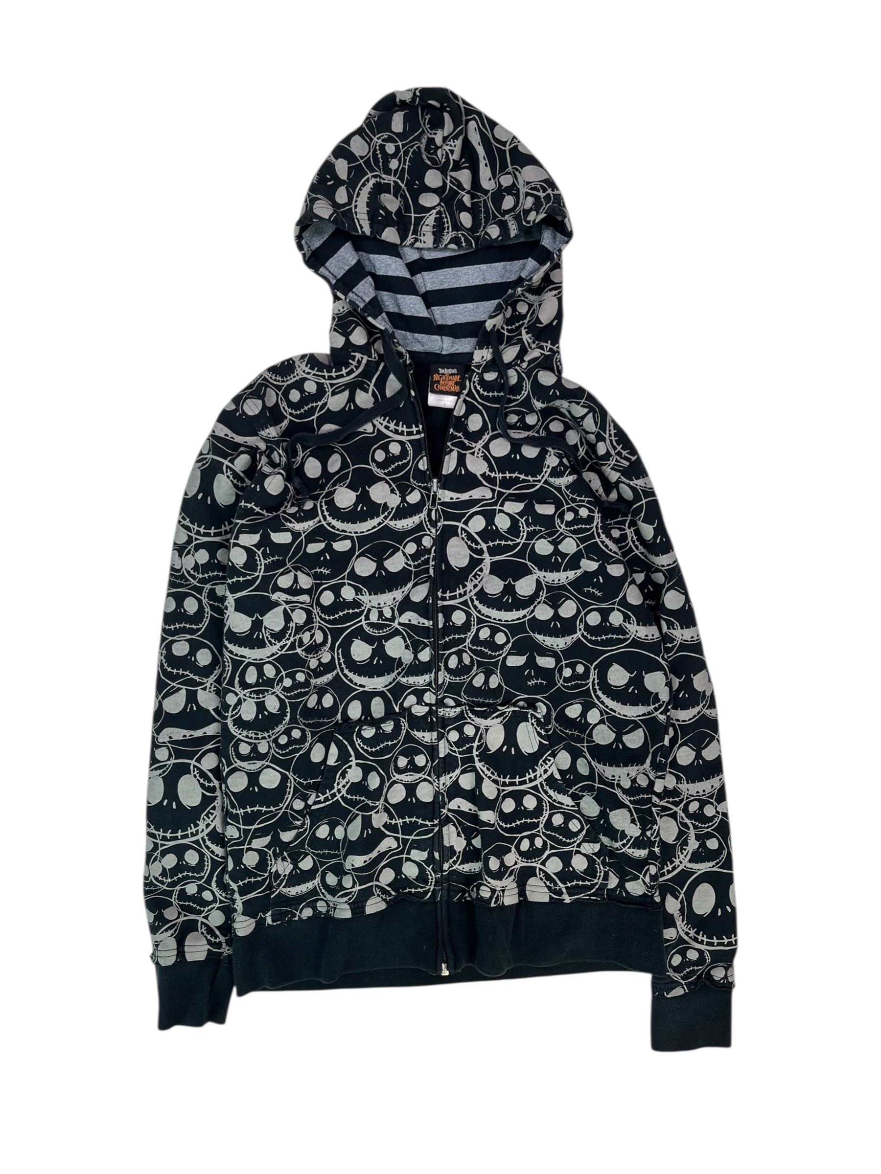(S) Jack Skellington Zip-up Hoodie