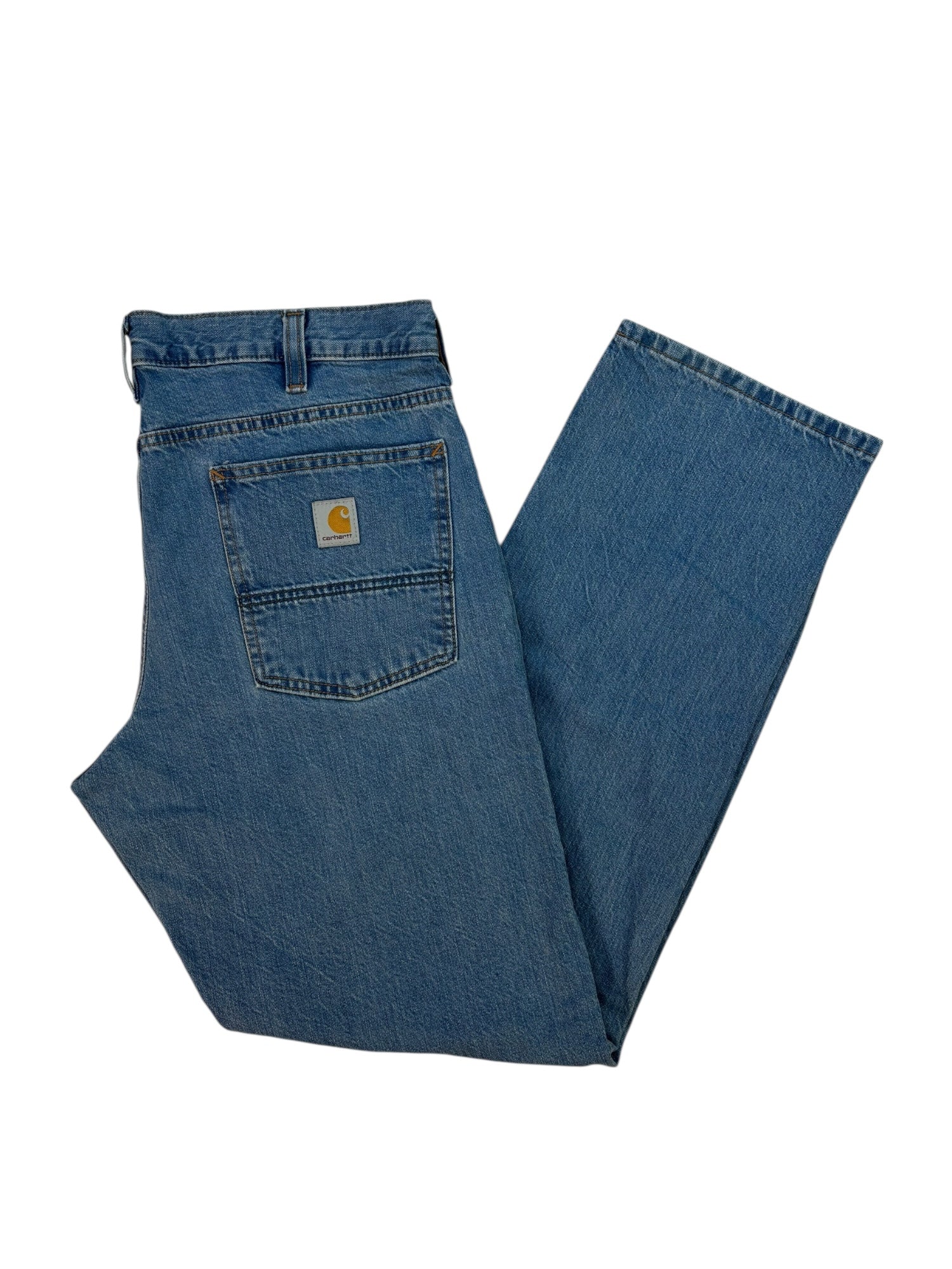 (34) Carharrt Lightwash Denim Jeans