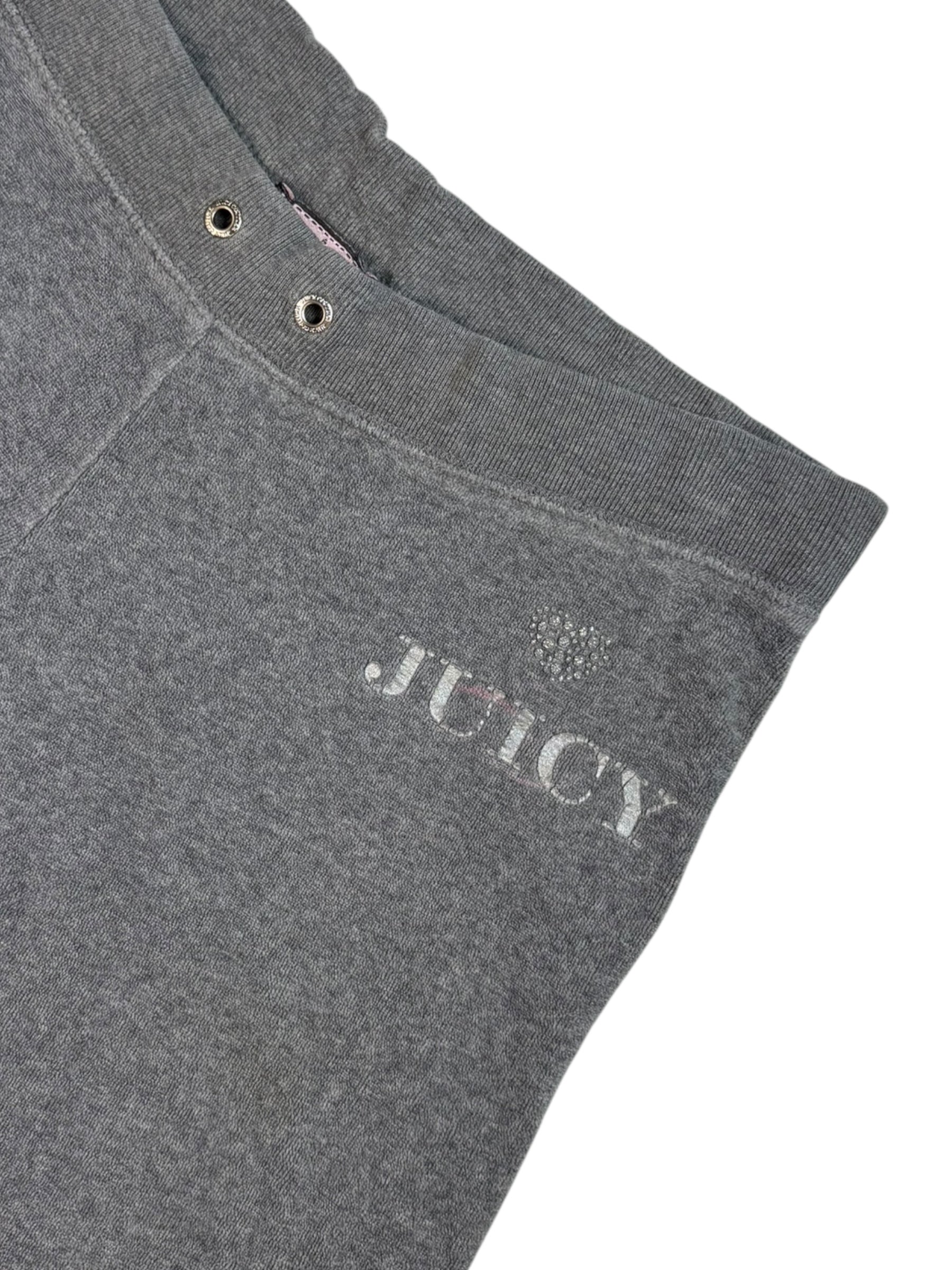 (S) Grey Juicy Couture Velour Pants
