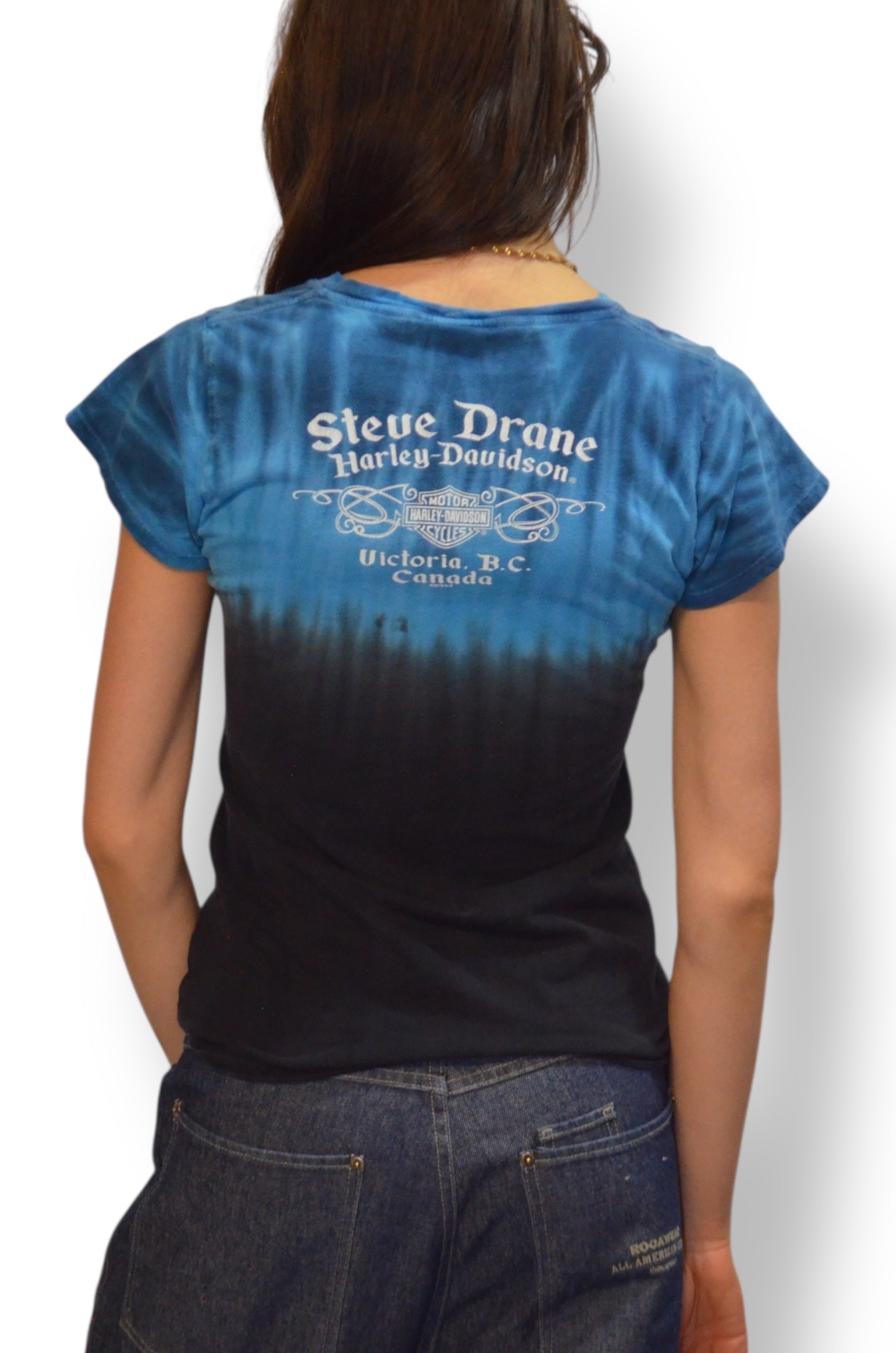 (M) Victoria Harley Davidson Tee