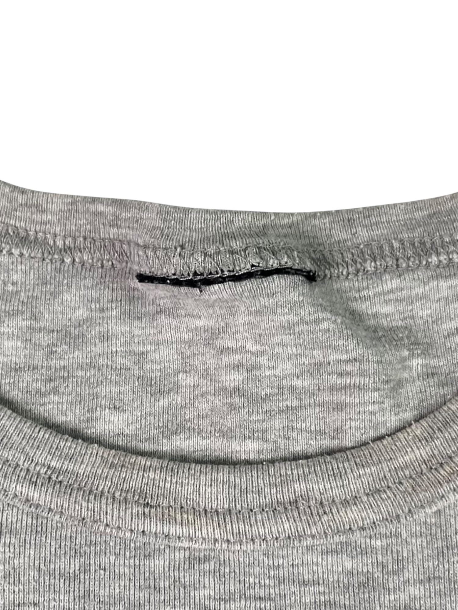(L) Y2K DKNY Grey Tee