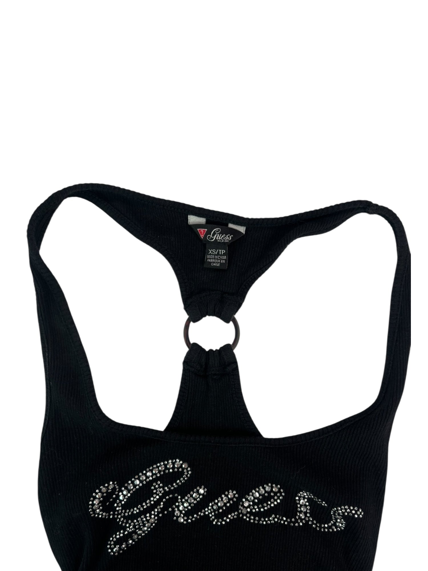 (XS) Embellished Guess Tank Top