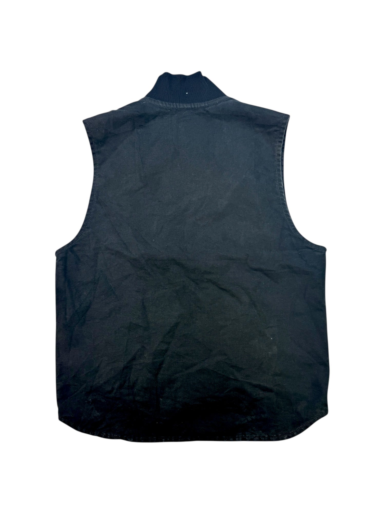 (M) Black Carhartt Denim Vest