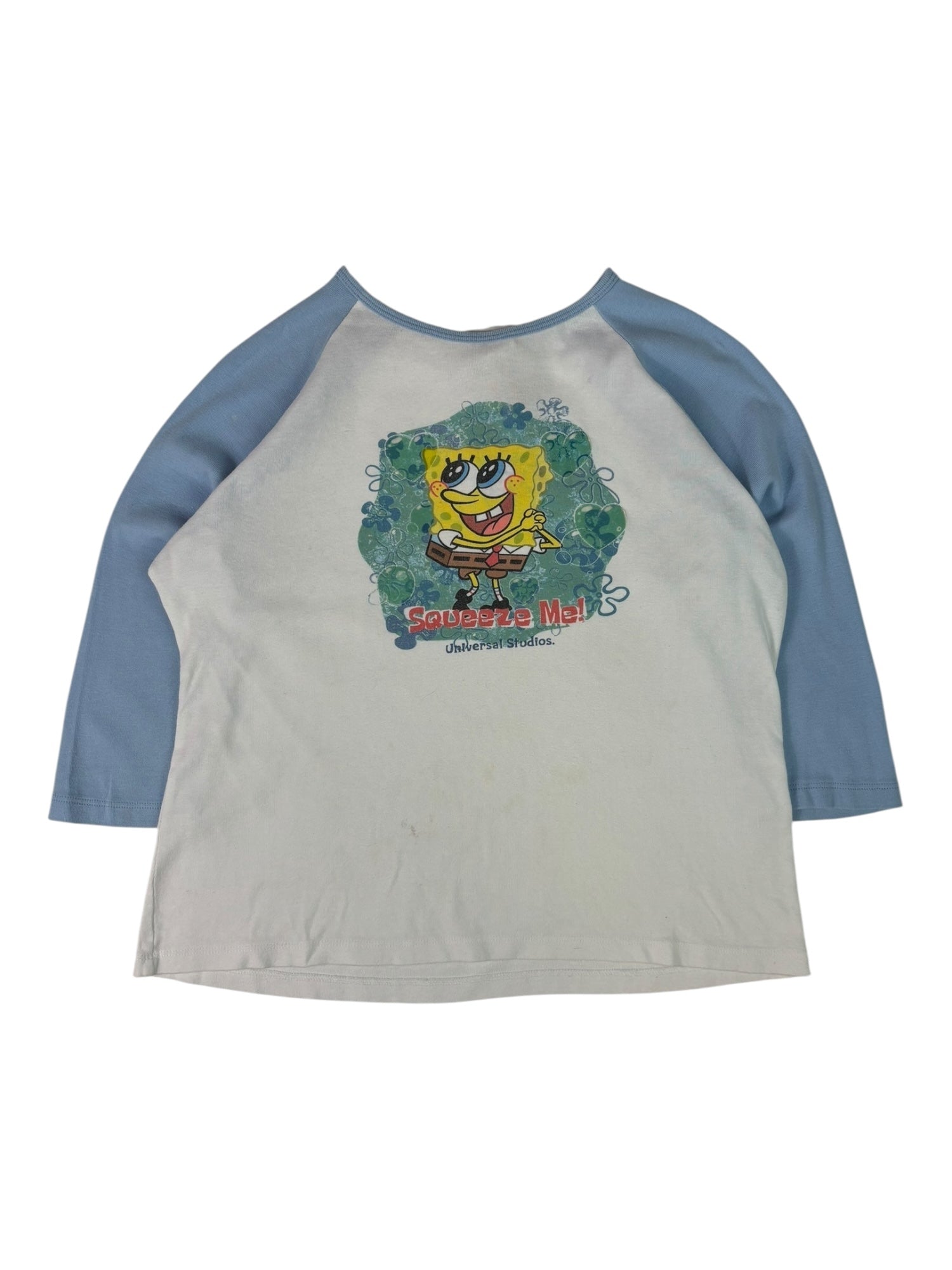 (L) Spongebob Baseball Tee