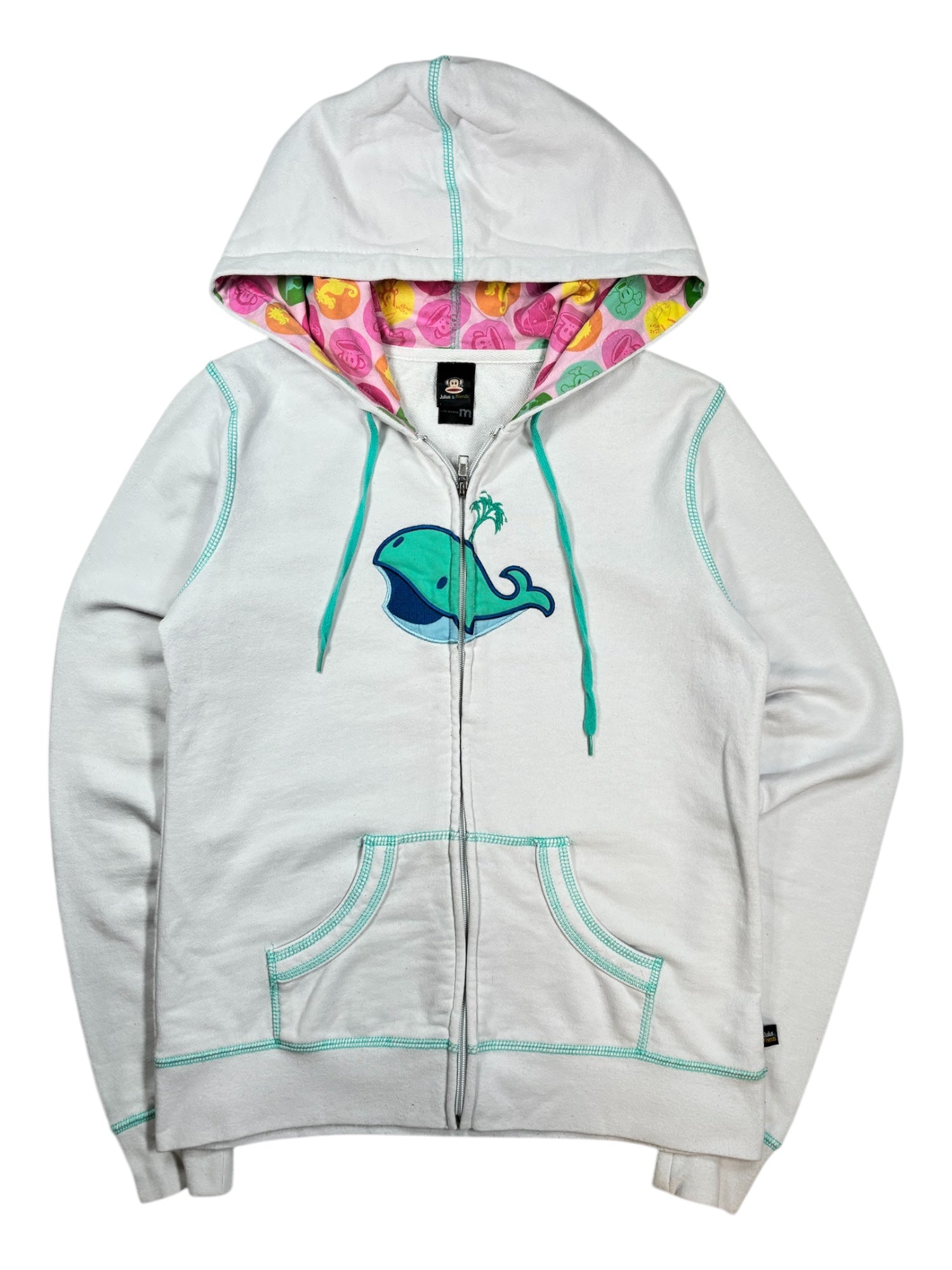 (M) Paul Frank Julius & Friends Zip Up Hoodie