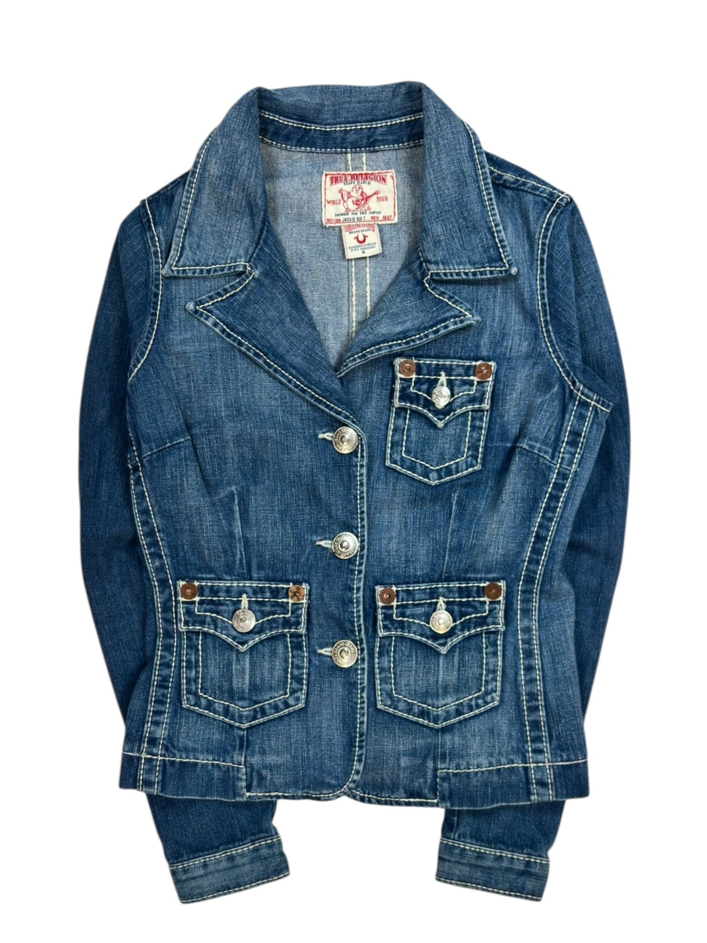 (S) True Religion Denim Jacket