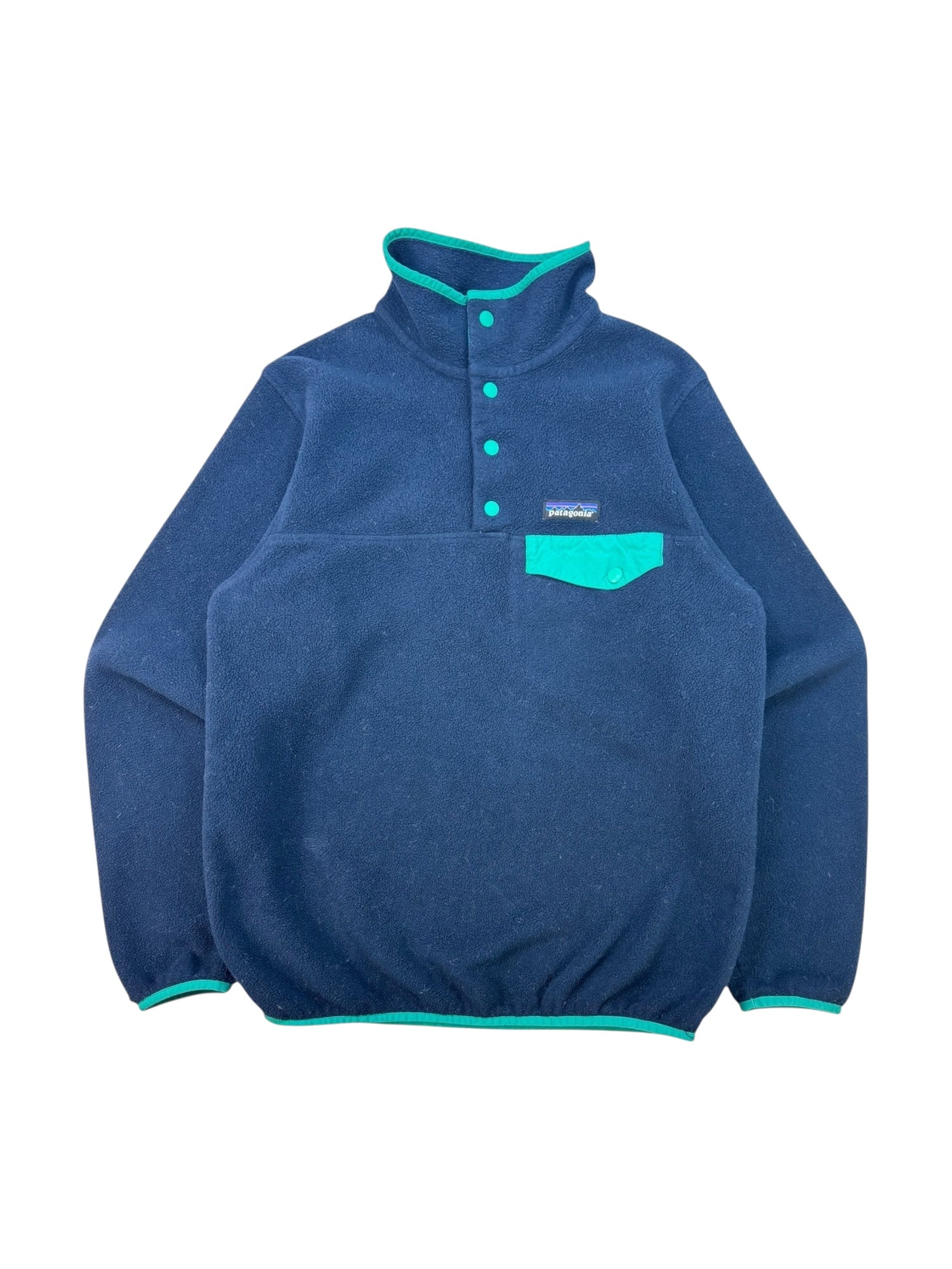 (M) Dark Blue Patagonia Fleece Jacket