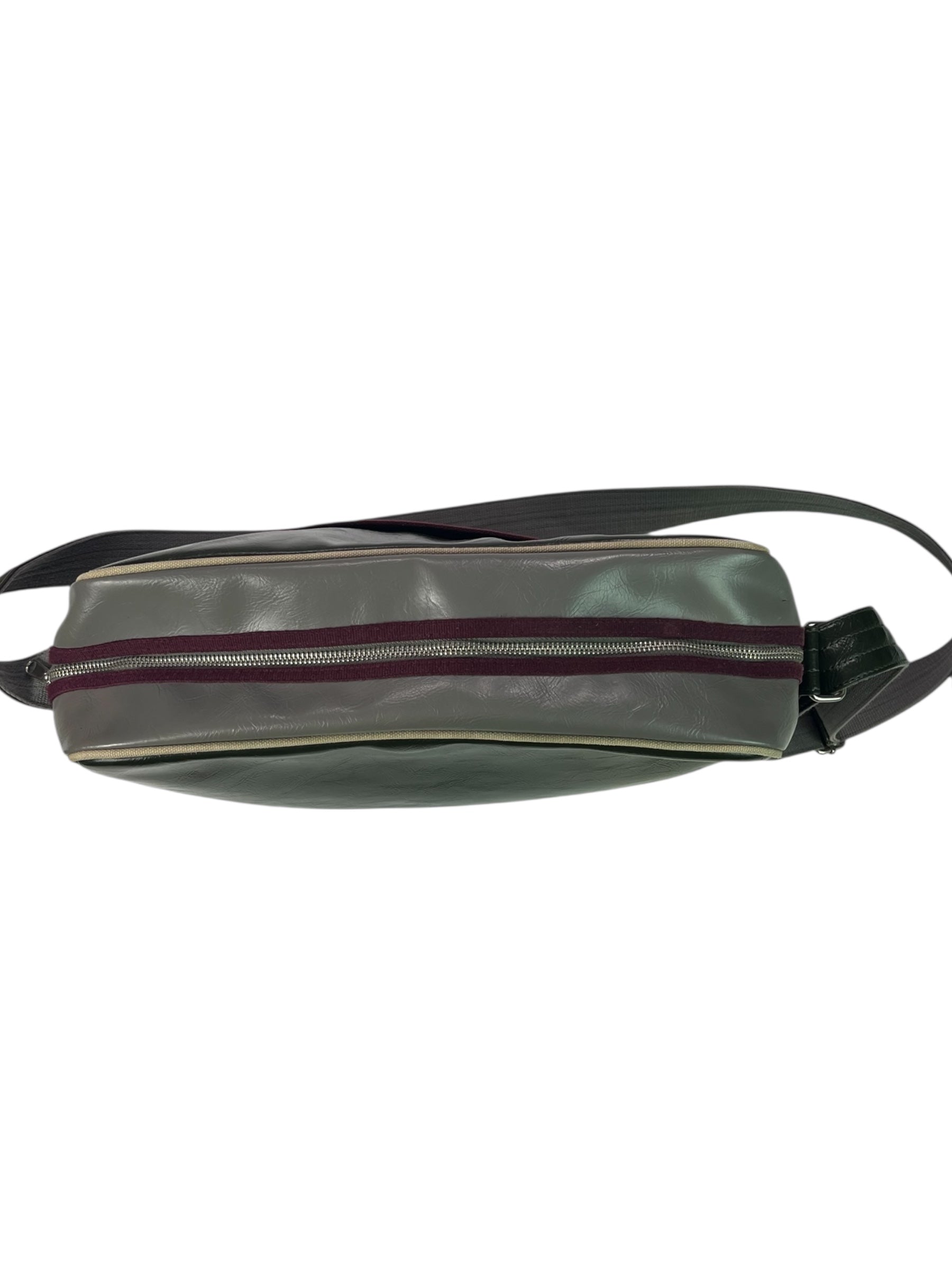 (O/S) Fred Perry Olive Green Messenger Bag
