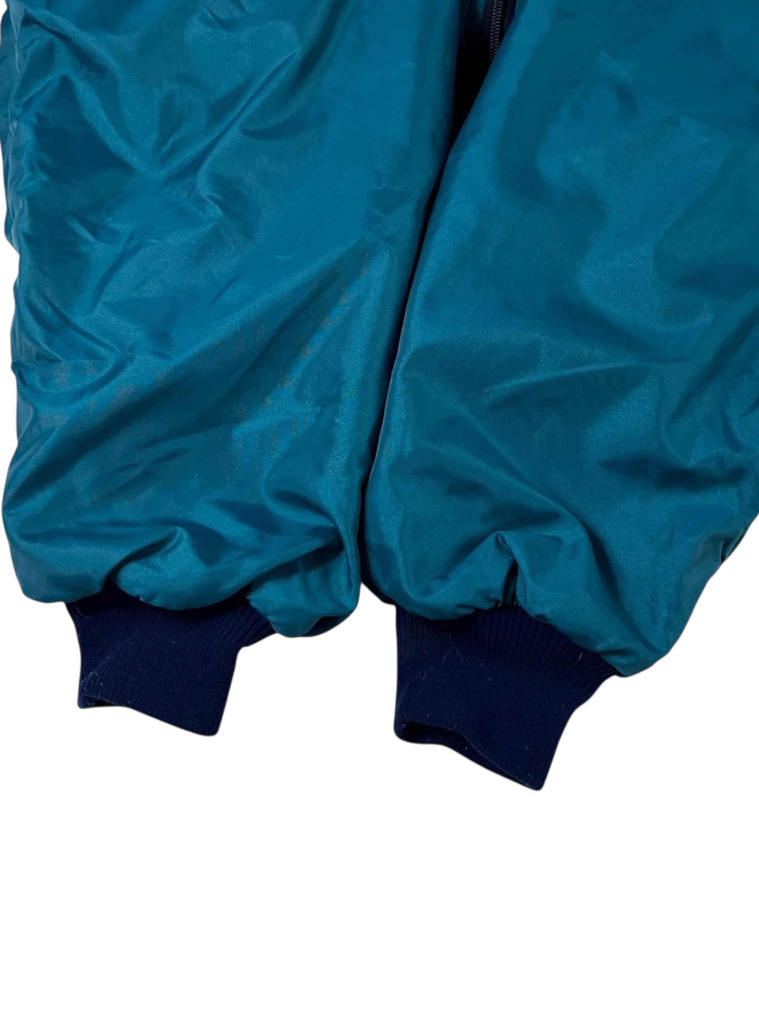 (S) Teal LL Bean Lined Windbreaker
