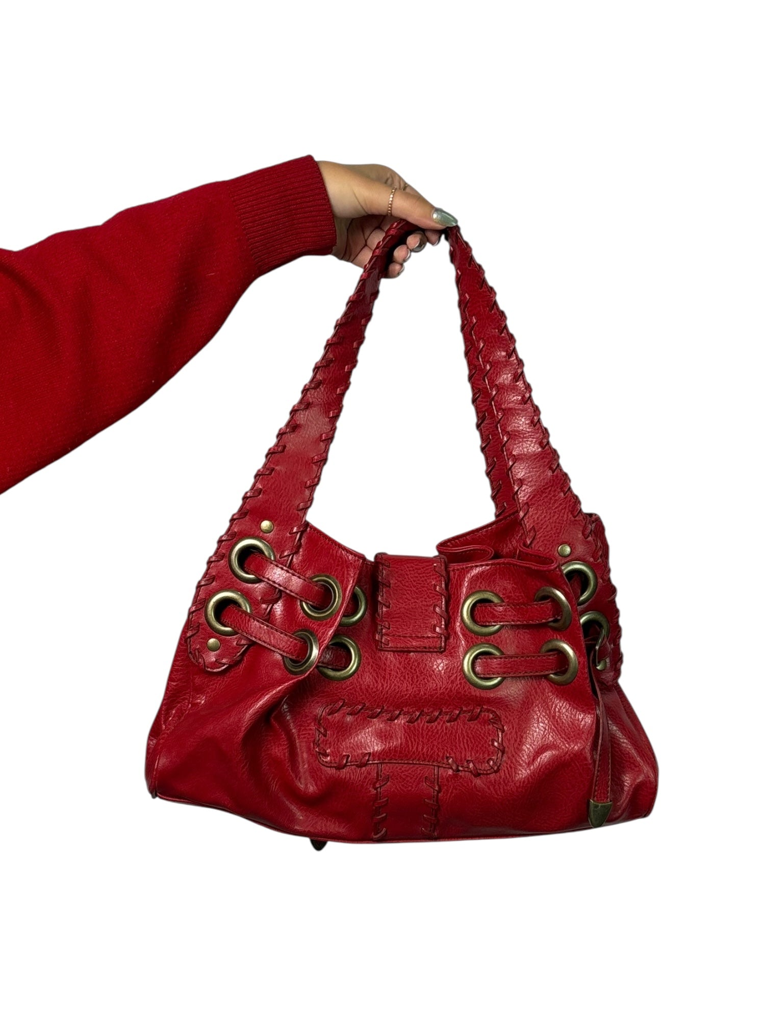 Vintage Aldo Red Leather Purse