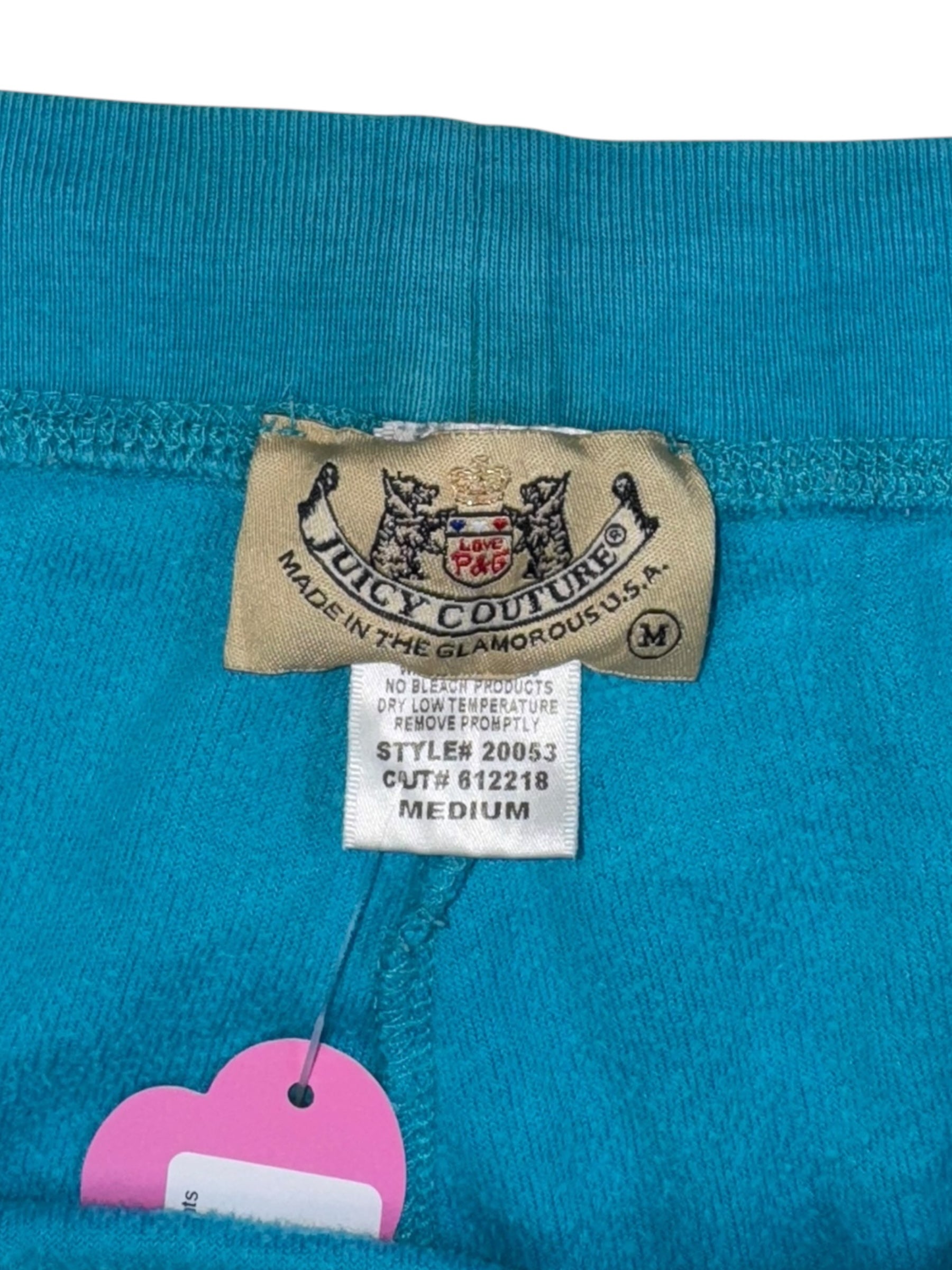 (M) Blue Track Style Juicy Couture Pants