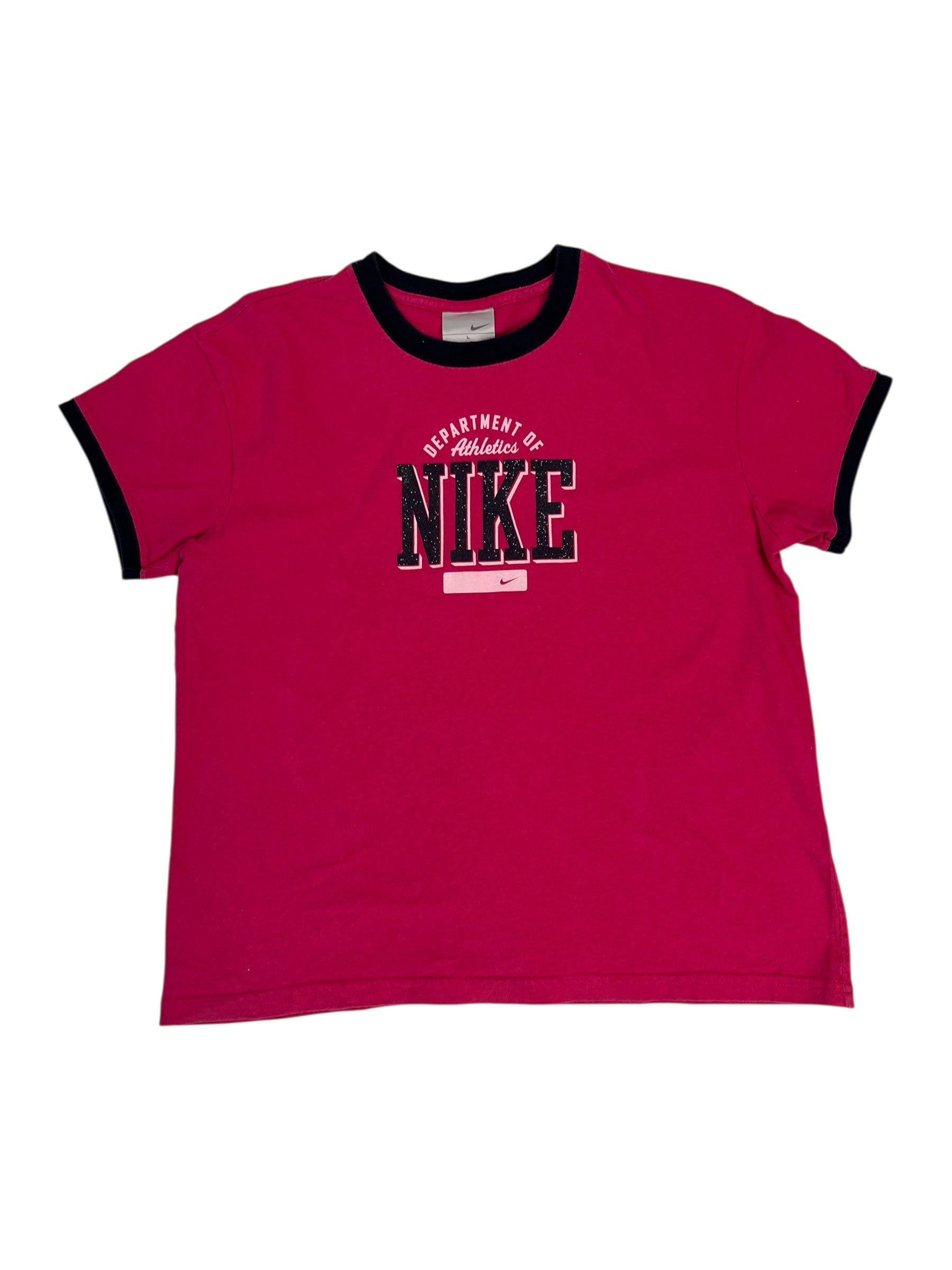 (L) Nike Pink Graphic Tee
