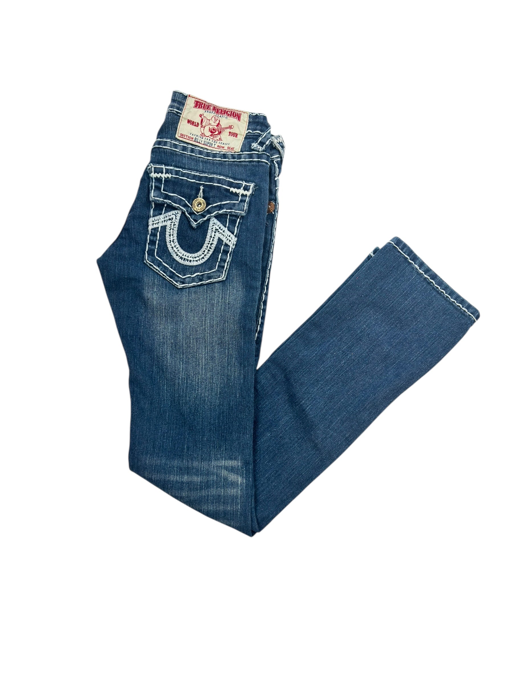 (26) True Religion Straight Denim