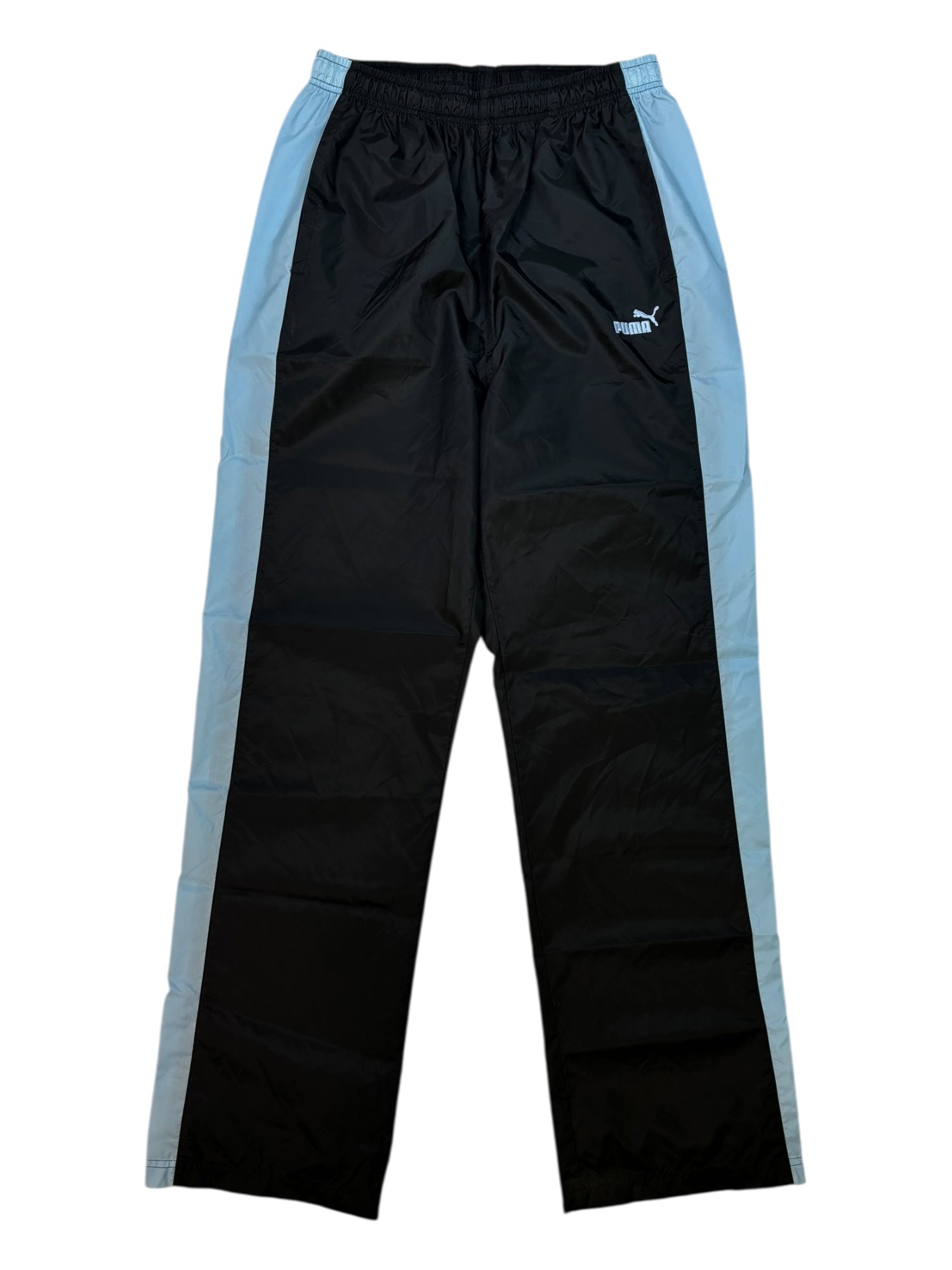 (M)Black and Blue PUMA Track Pants