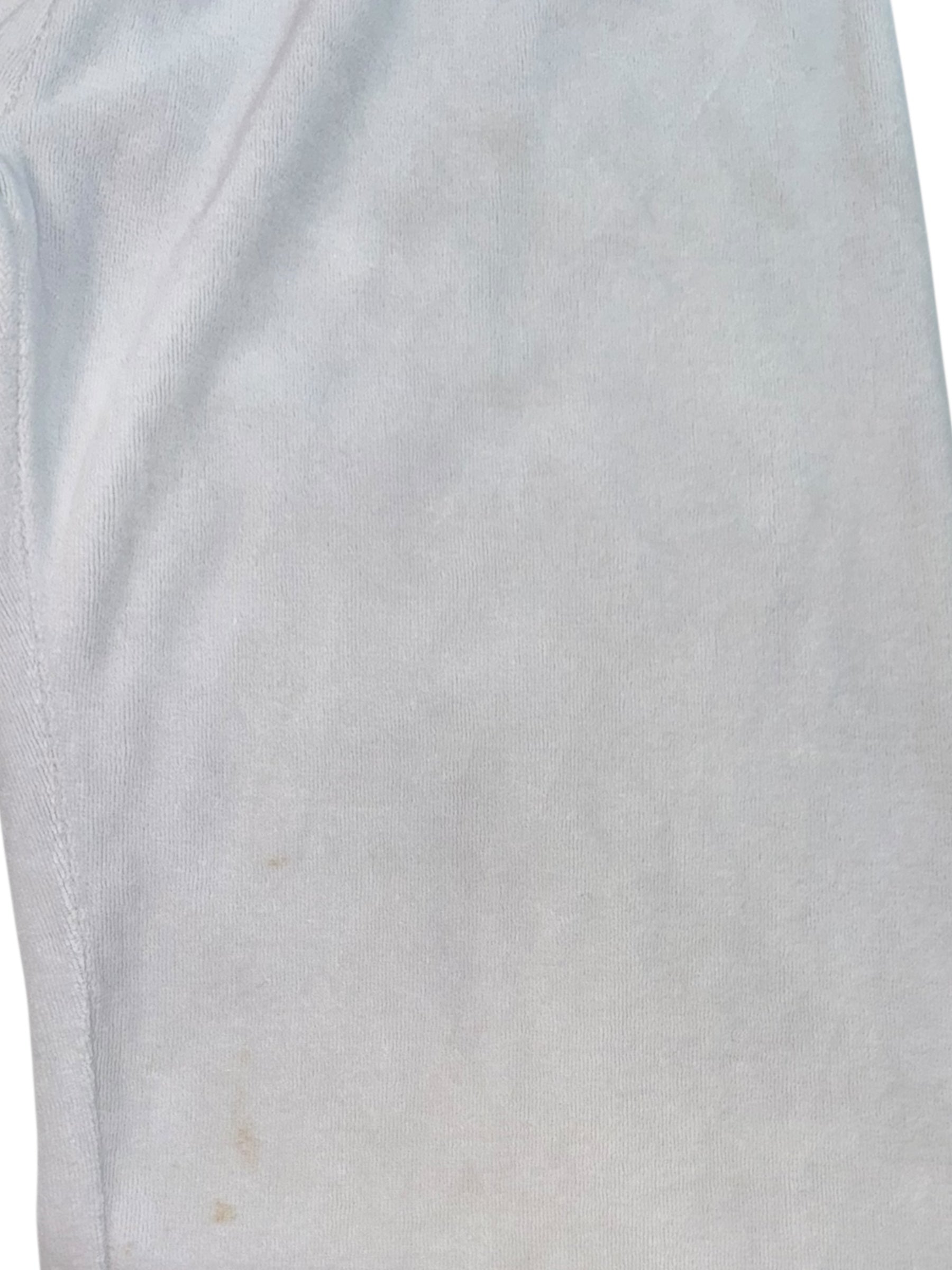 (S) White-Blue Embellished Juicy Couture Pants