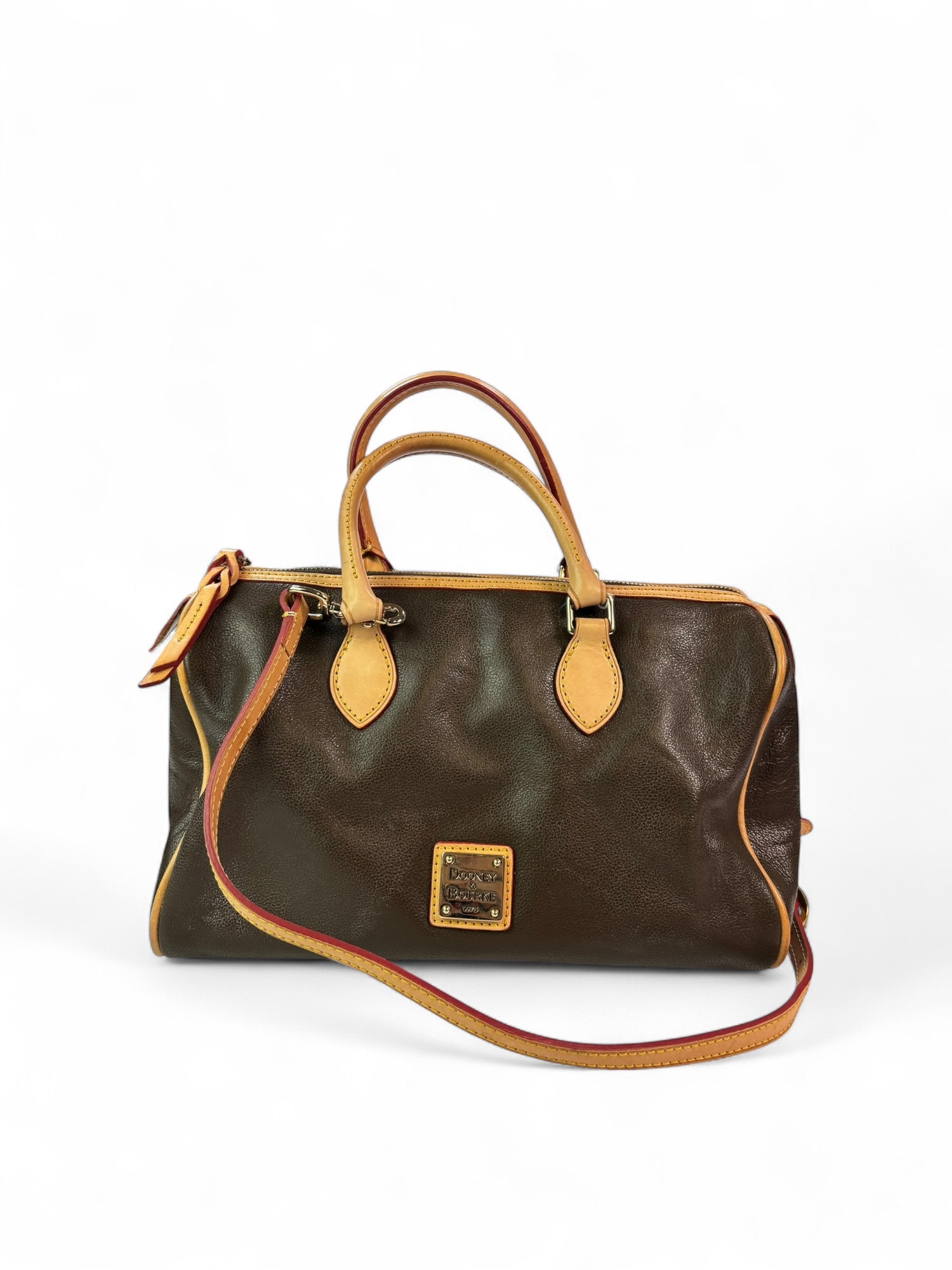 Dooney & Bourke Brown Leather Handbag