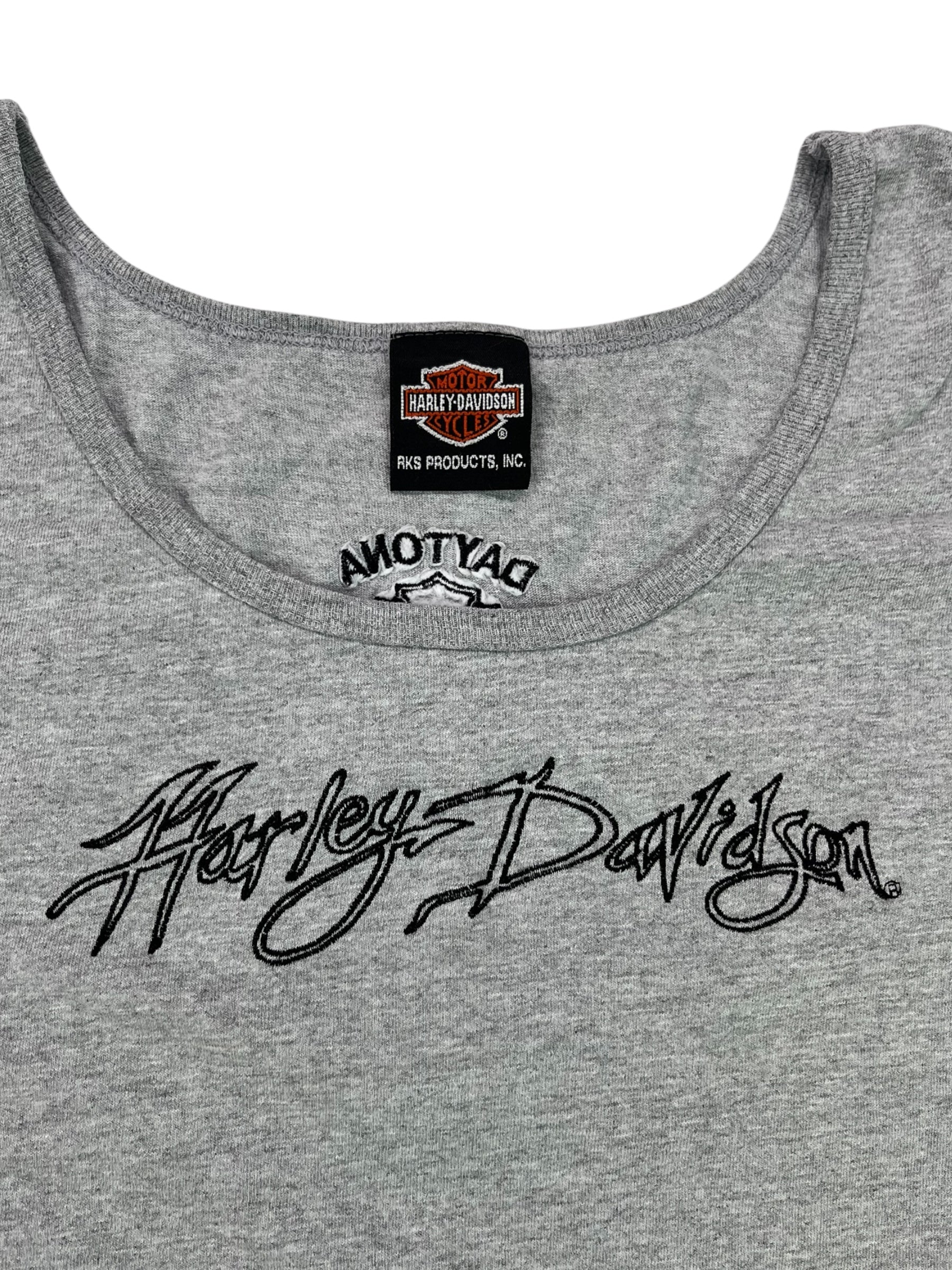 (L) Grey Harley Davidson Daytona Tank