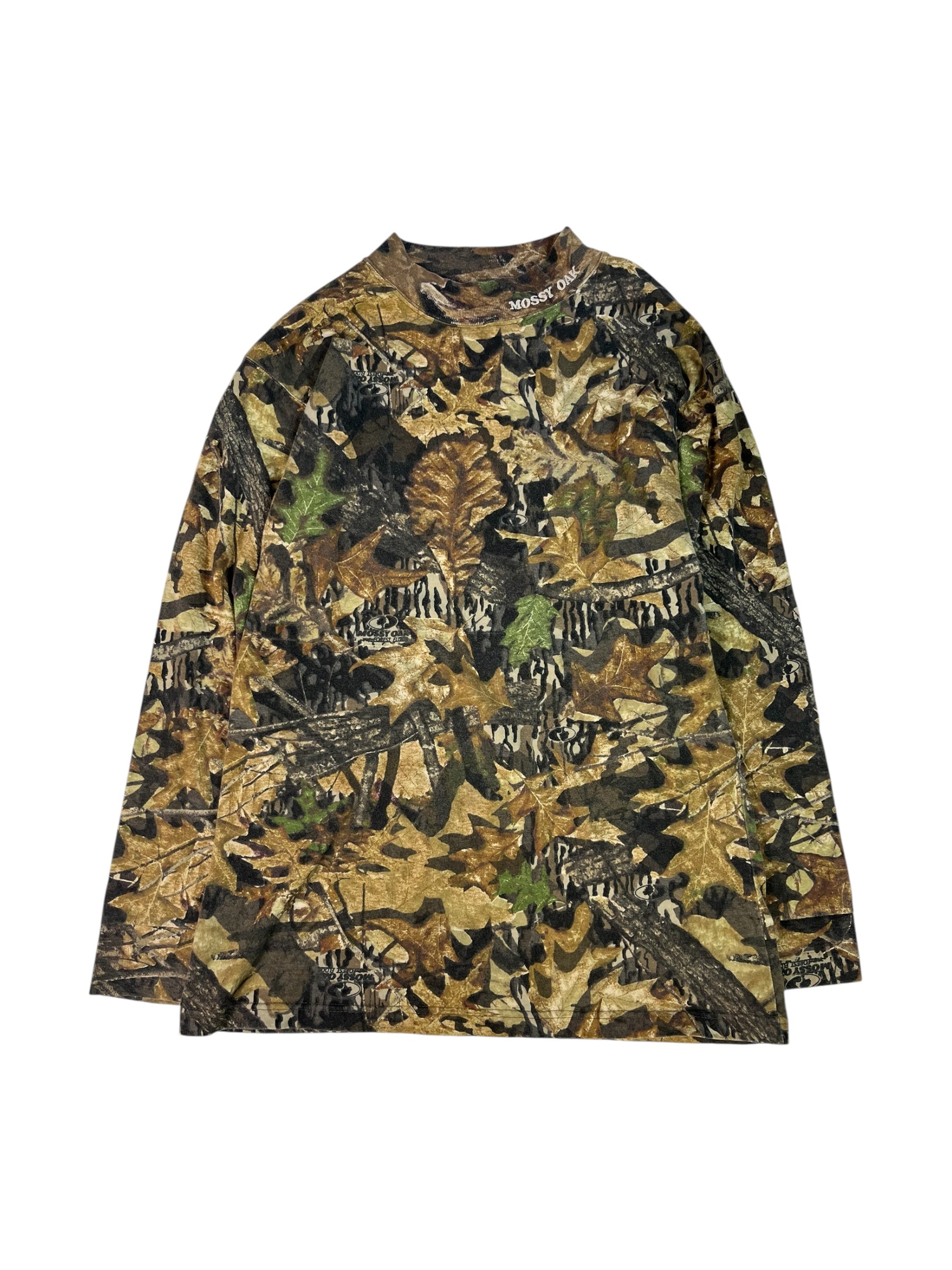 (L) Mossy Oak Camo Long Sleeve